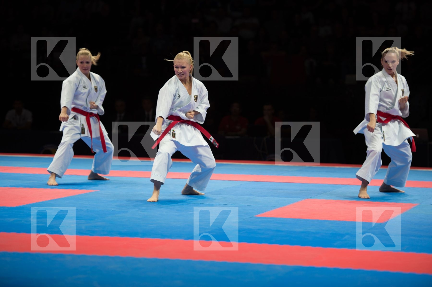 Category Country1 Country2 female team kata final france Germany