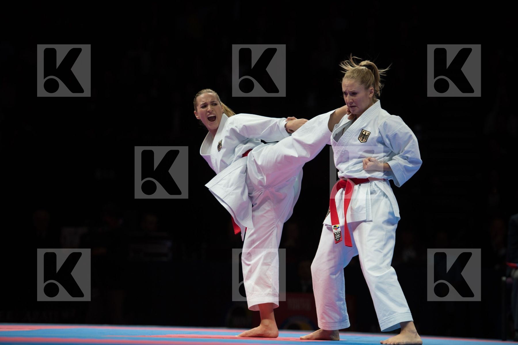 Category Country1 Country2 female team kata final france Germany