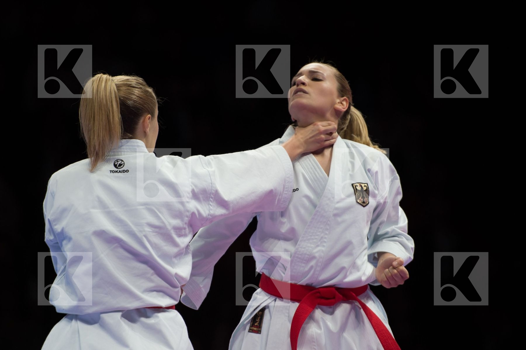 Category Country1 Country2 female team kata final france Germany