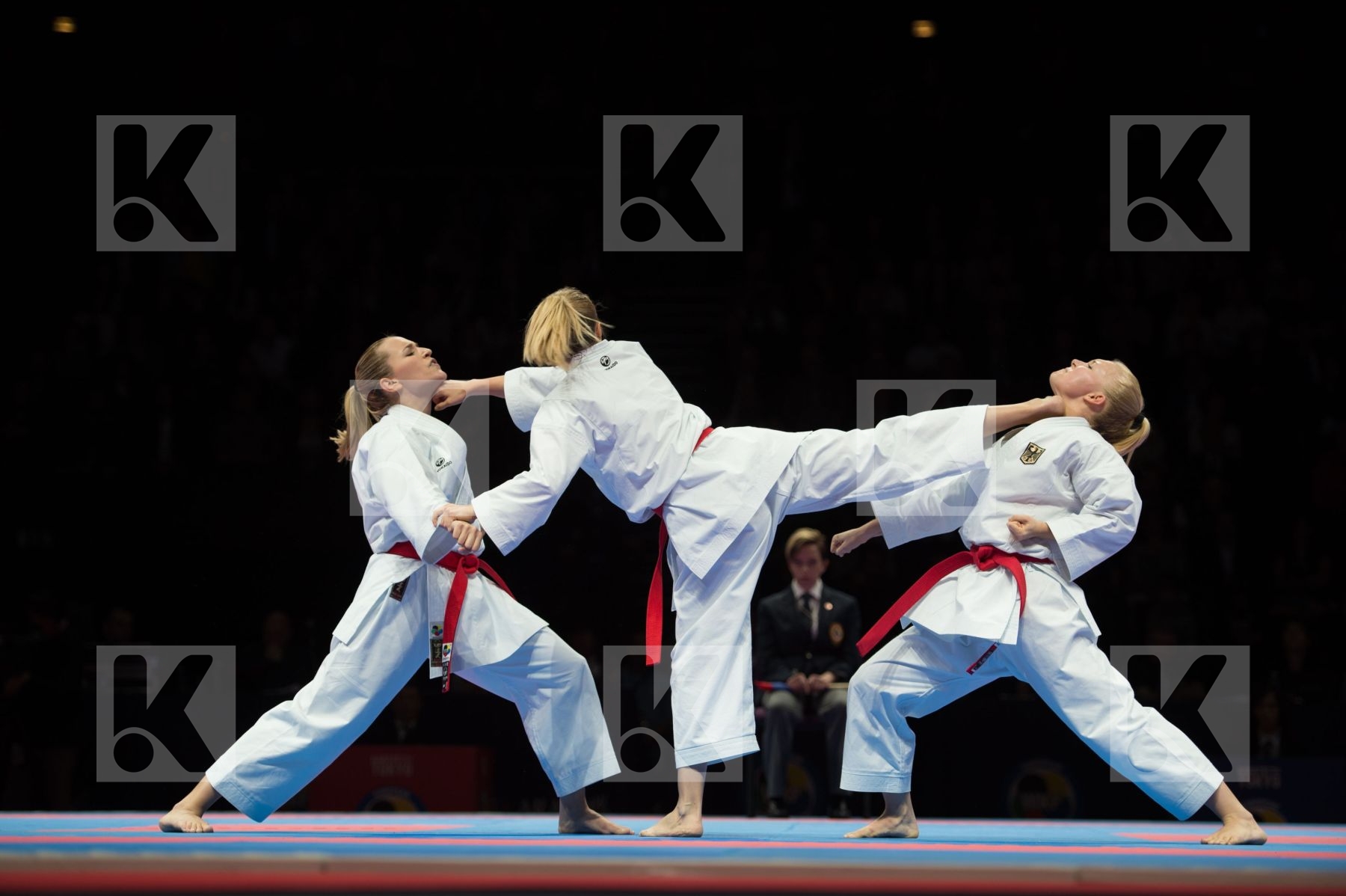 Category Country1 Country2 female team kata final france Germany