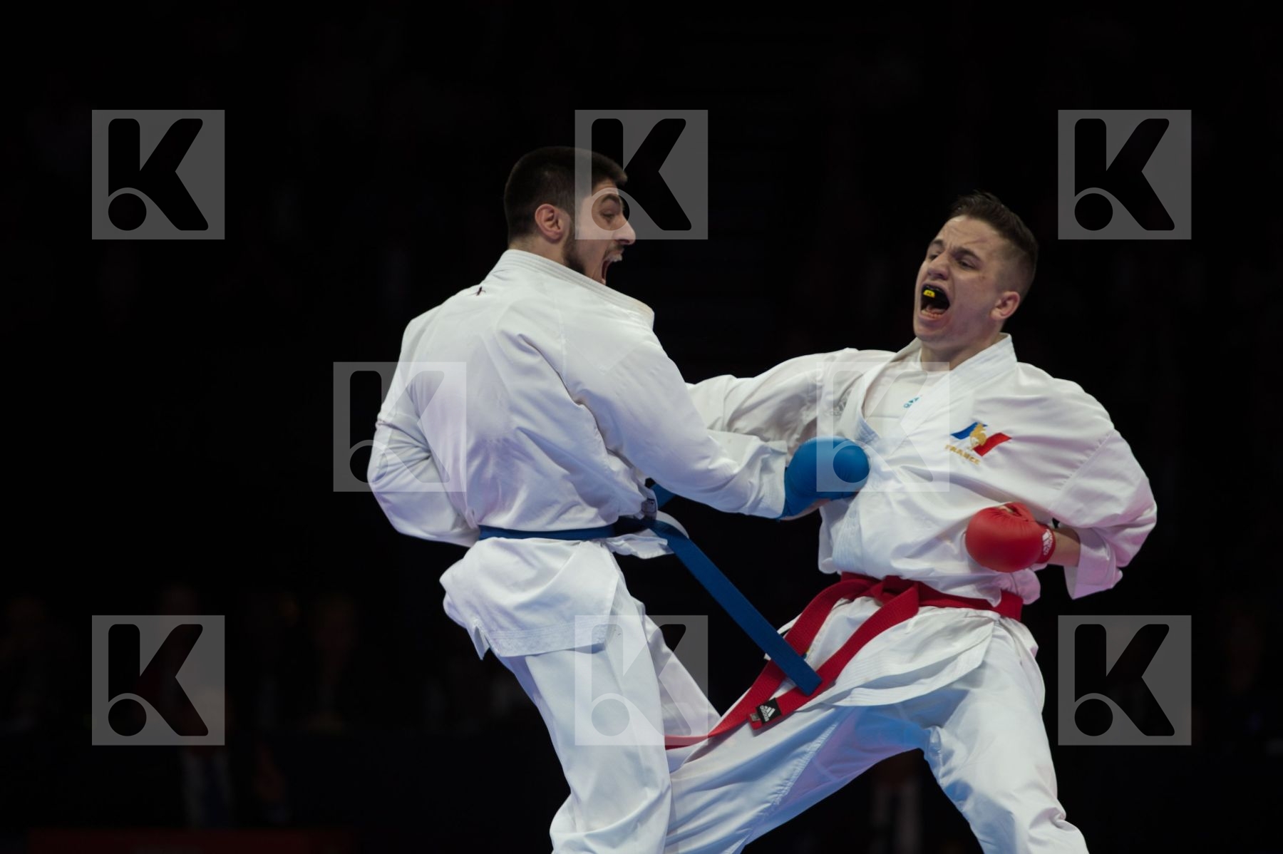 final france kumite Male team Turkey