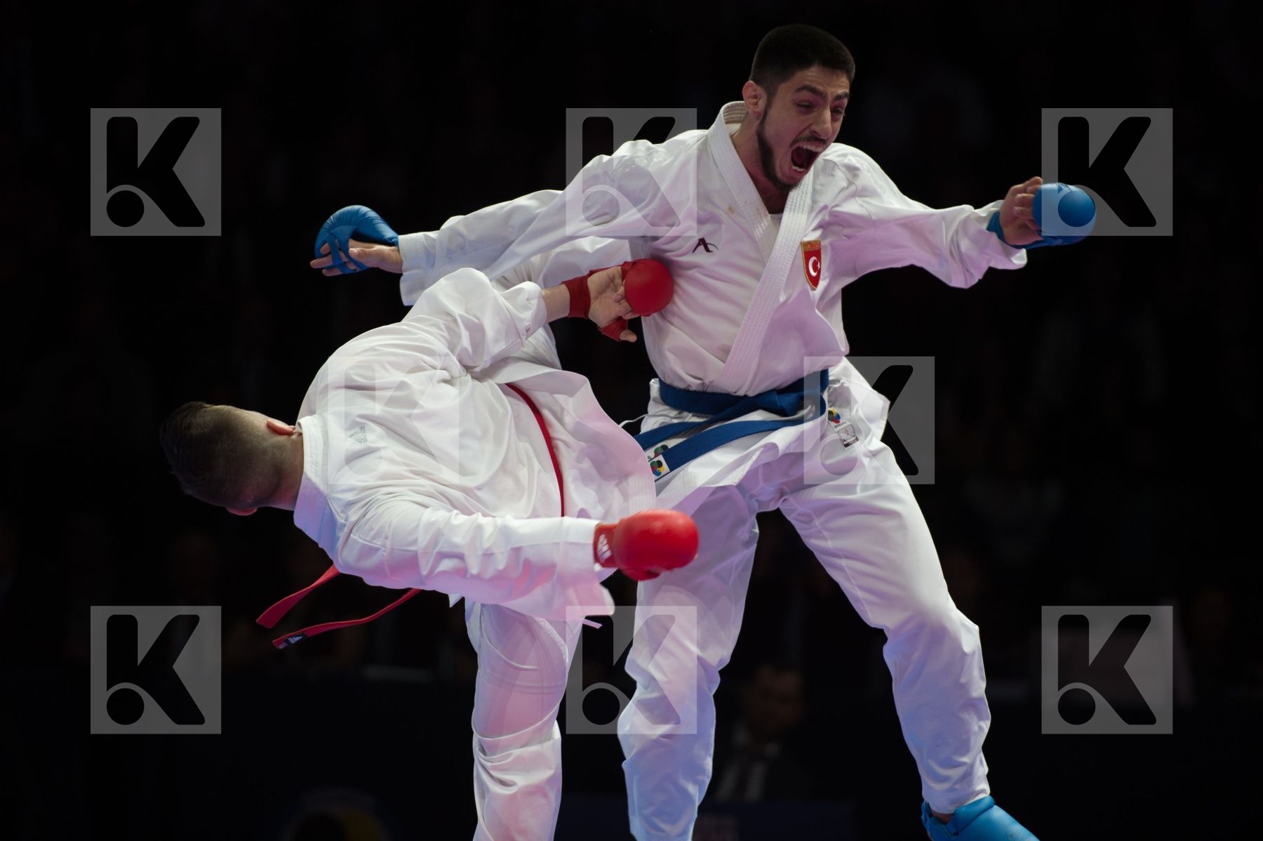 final france kumite Male team Turkey
