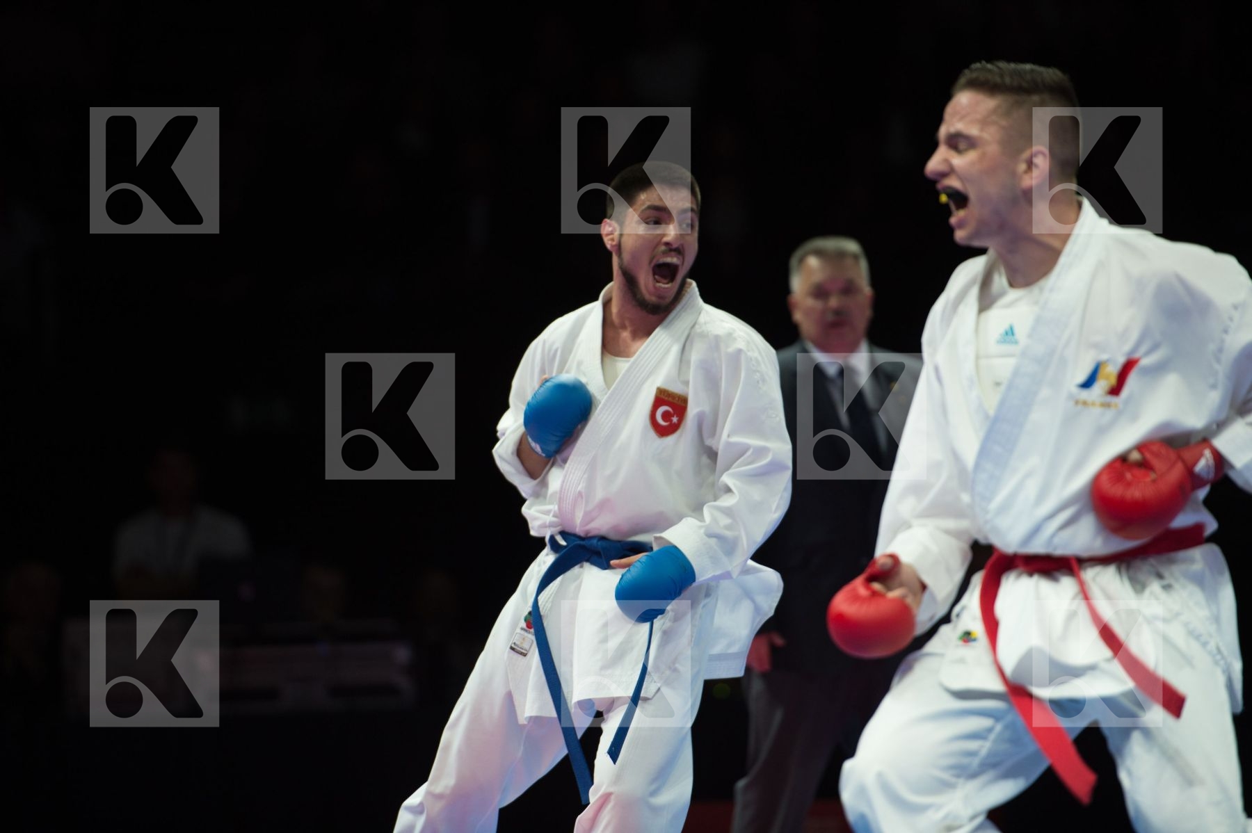 final france kumite Male team Turkey