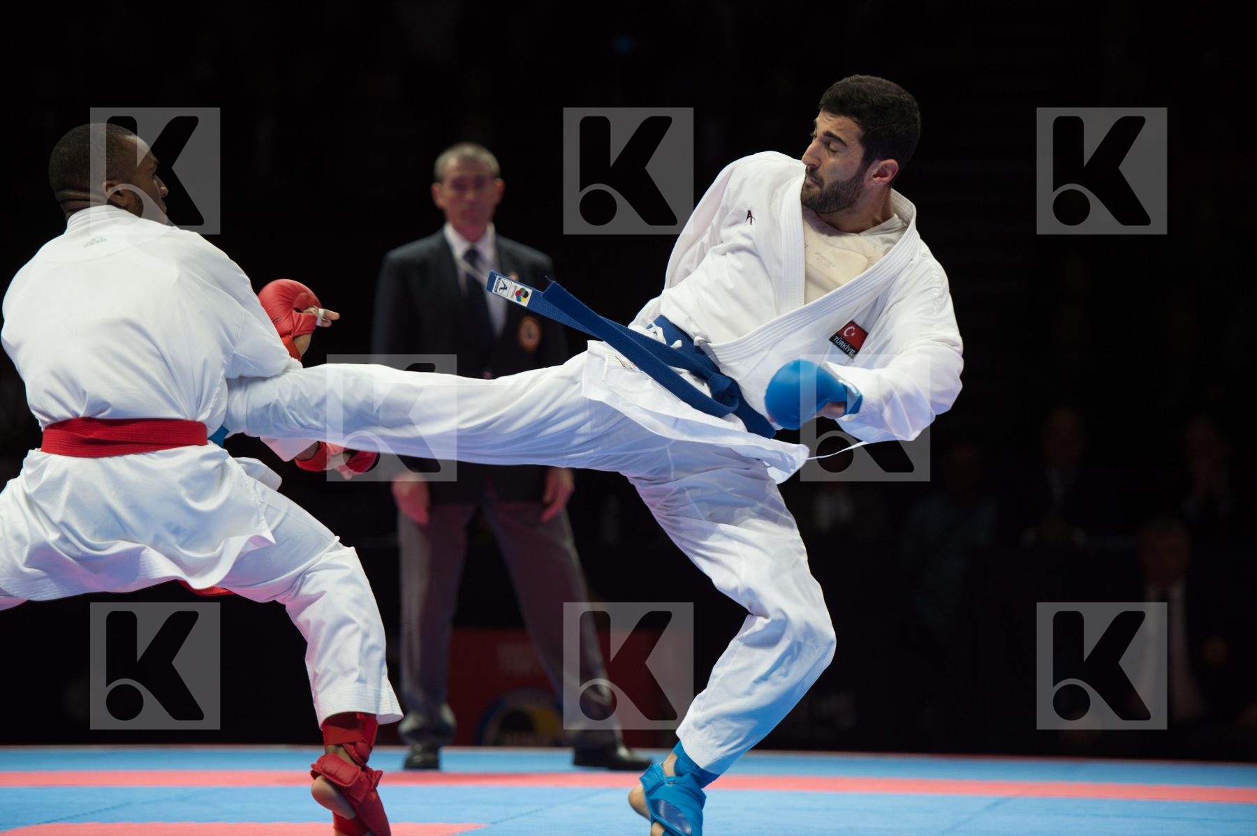 final france kumite Male team Turkey