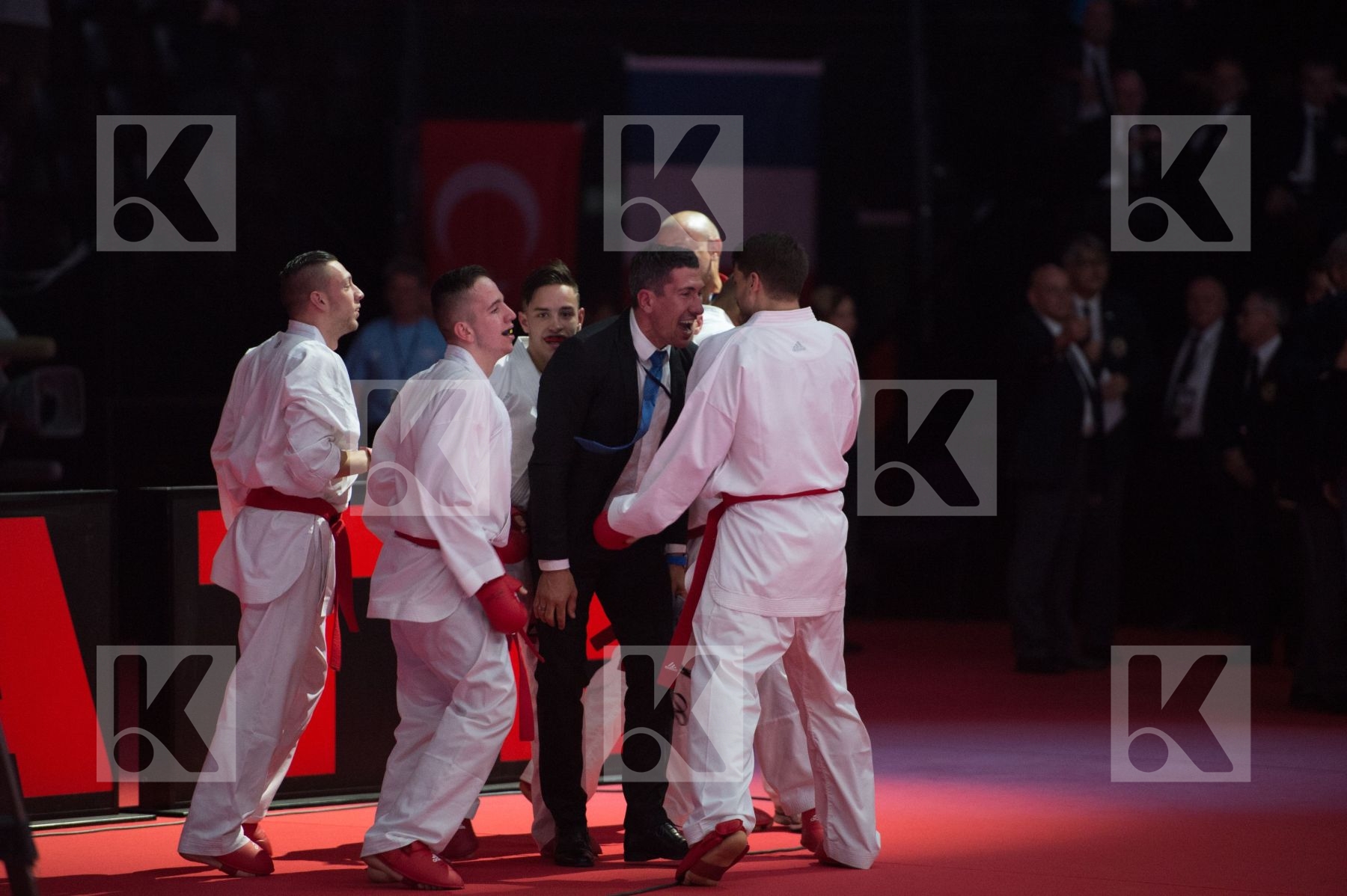 final france kumite Male team Turkey
