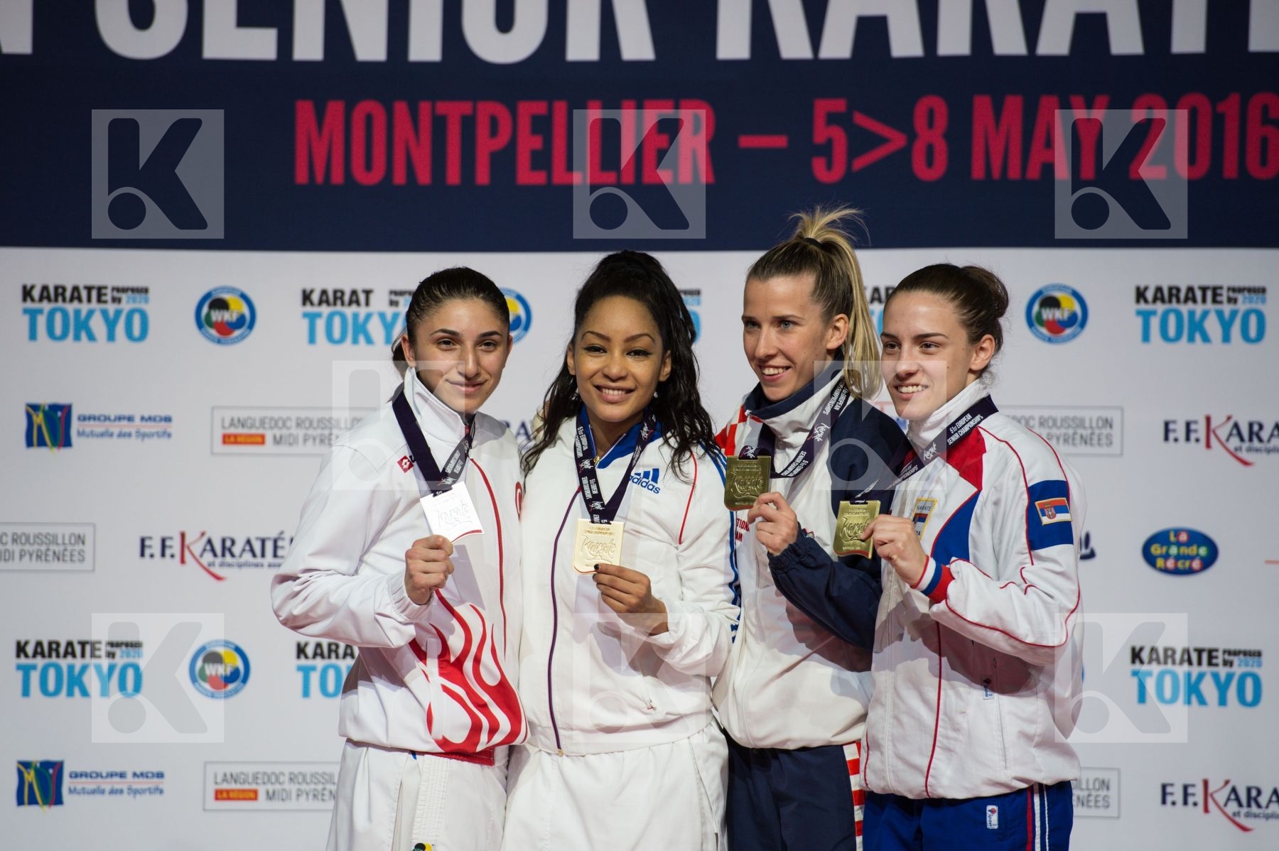 -61 Kg Coban Merve Croatia Female france Ignace Lucie kumite Len