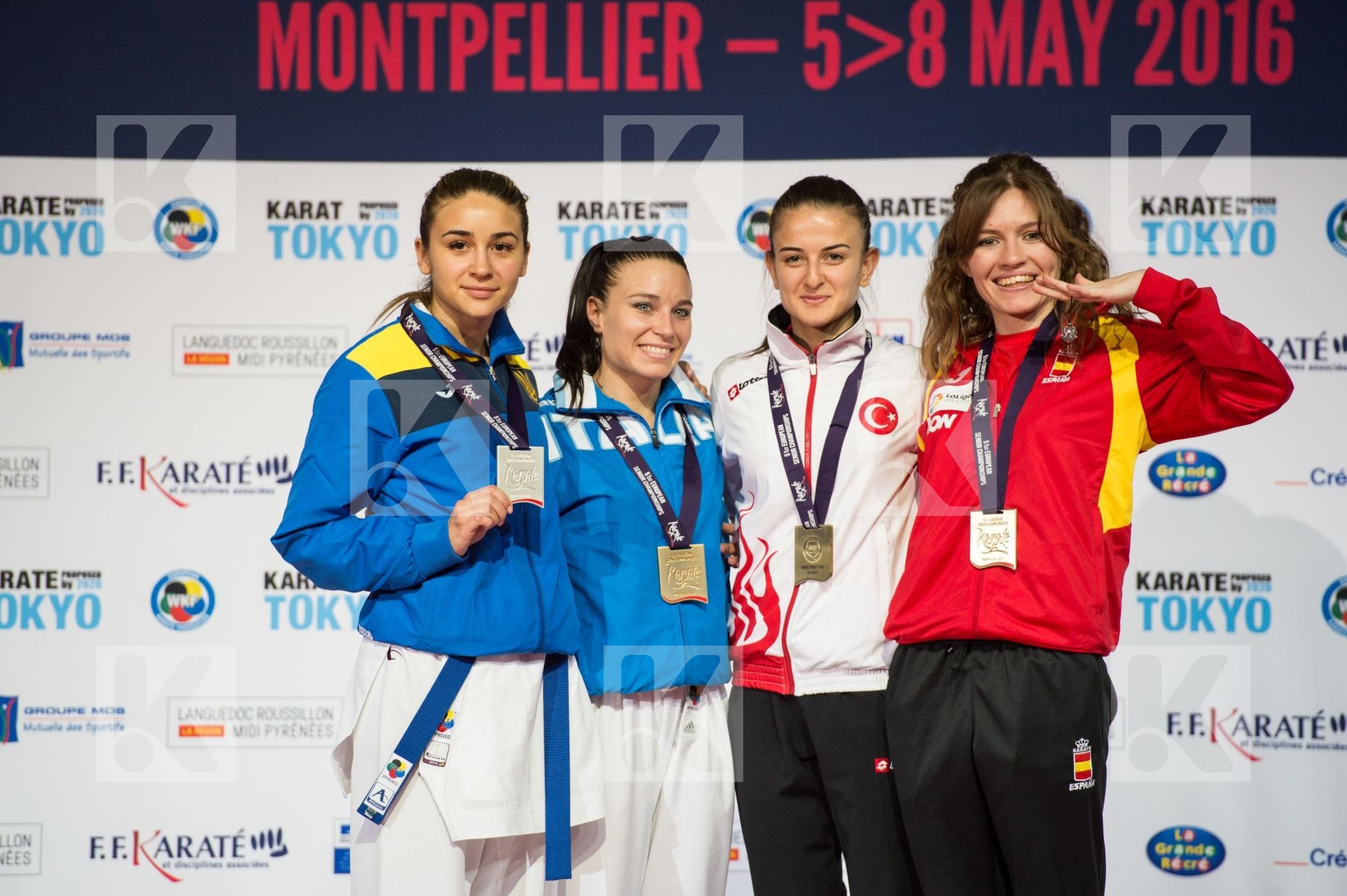 -55 Kg Cardin Sara Female Ferrer Garcia Cristina italy kumite po