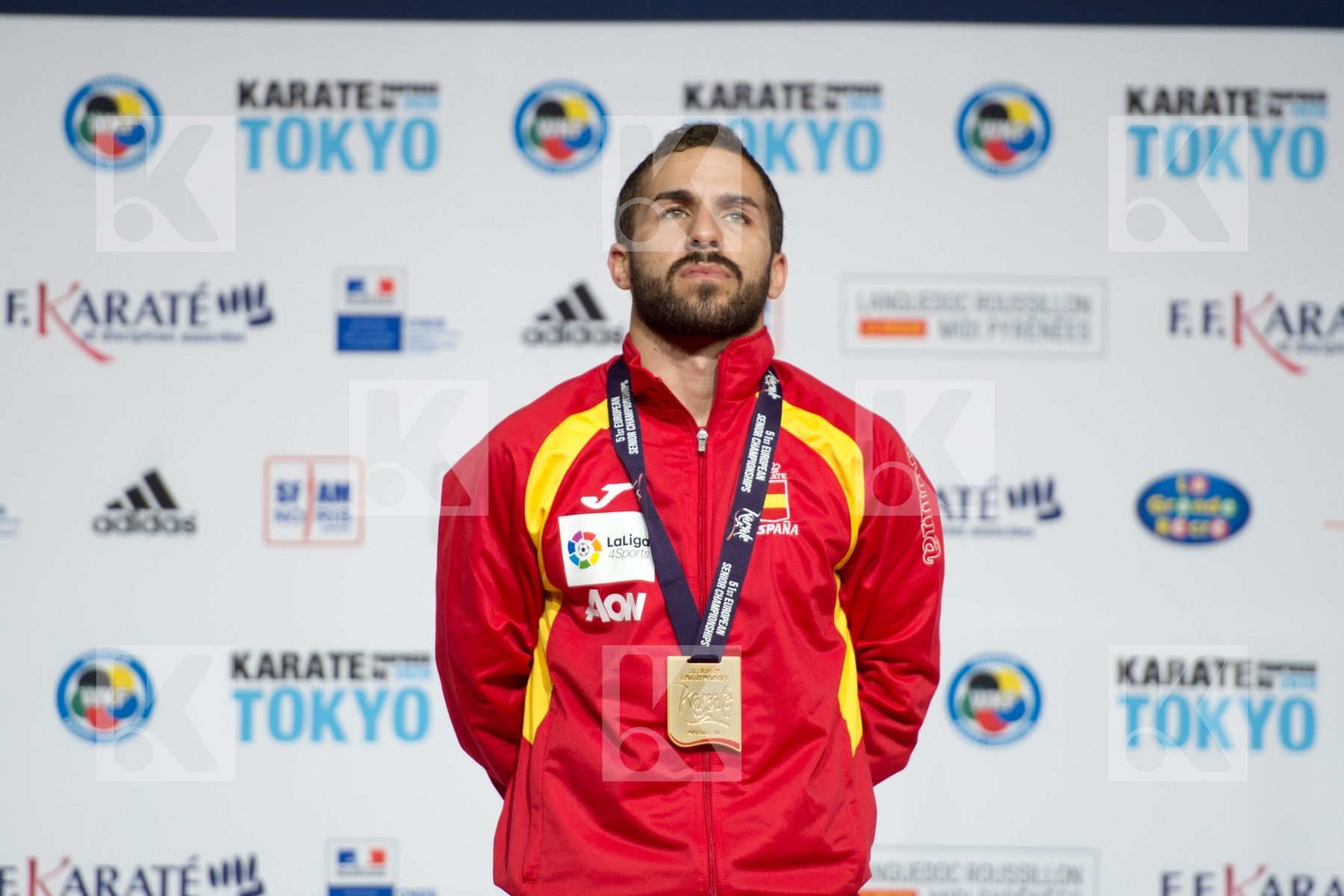 -60 Kg Gomez Garcia Matias kumite Male podium Spain