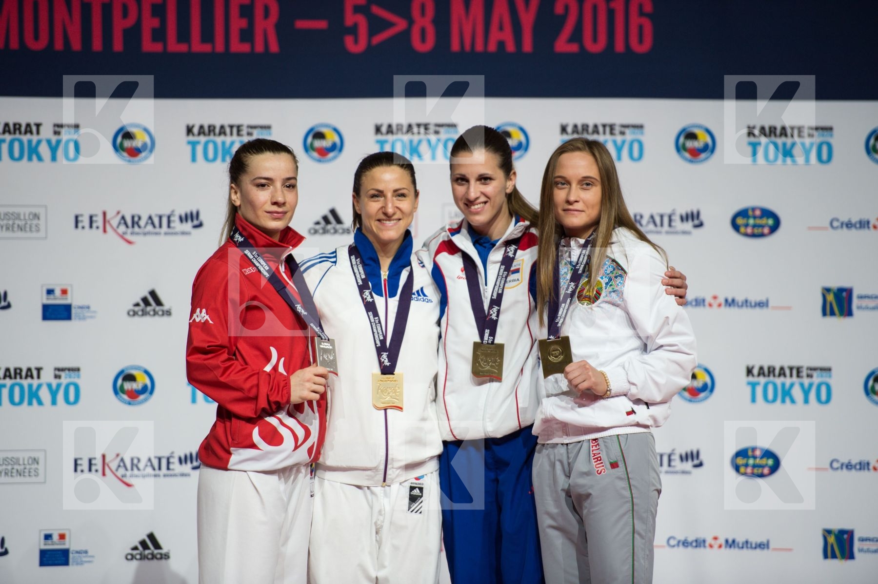 -50 Kg Belarus Female france Koulinkovitch Mariya kumite Milivoj