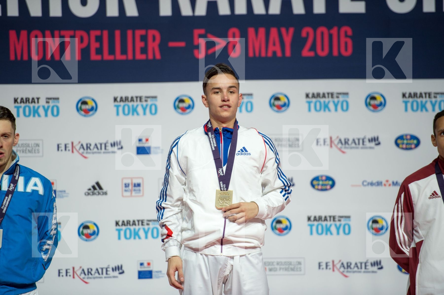 -67 Kg dacosta steven france kumite Male podium