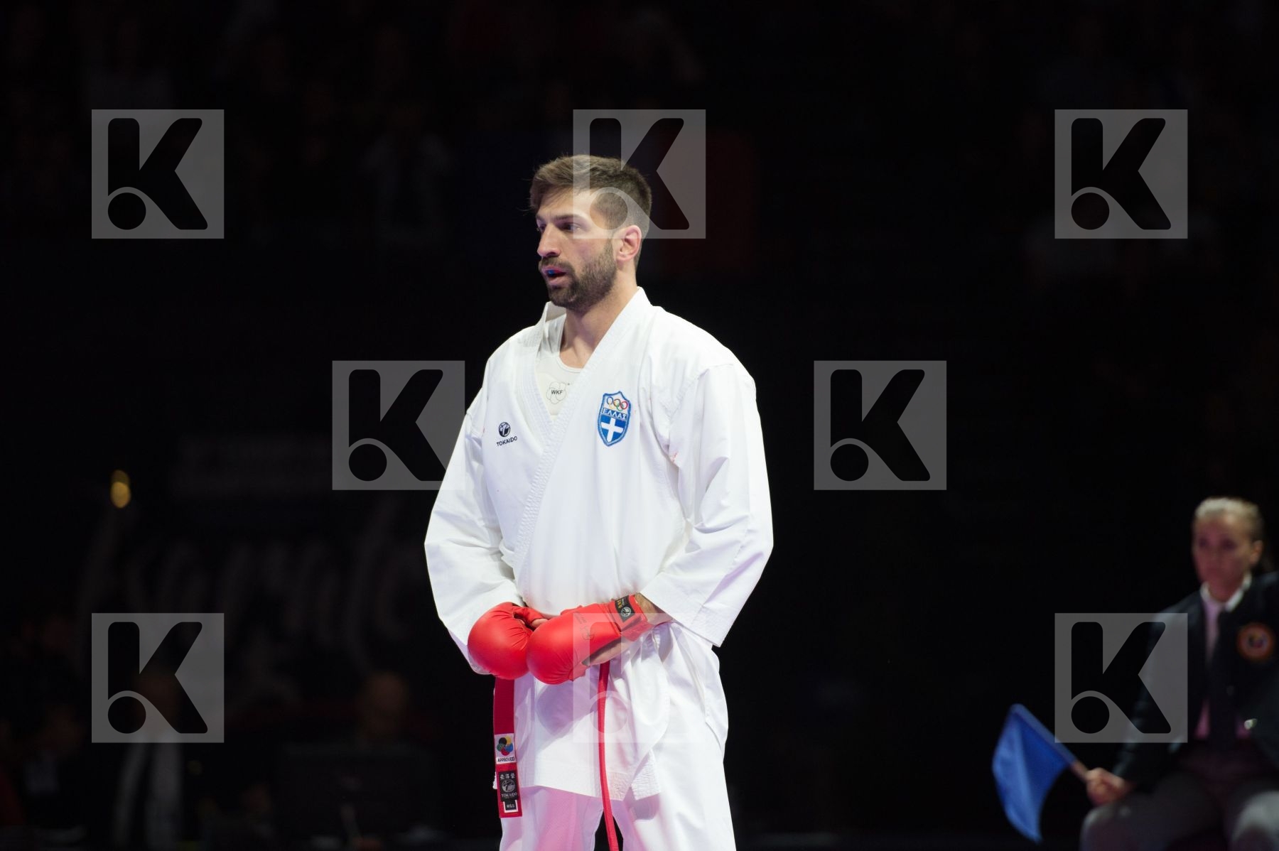 84+ Kg Greece kumite Male margaritopoulos spyridon semi-final