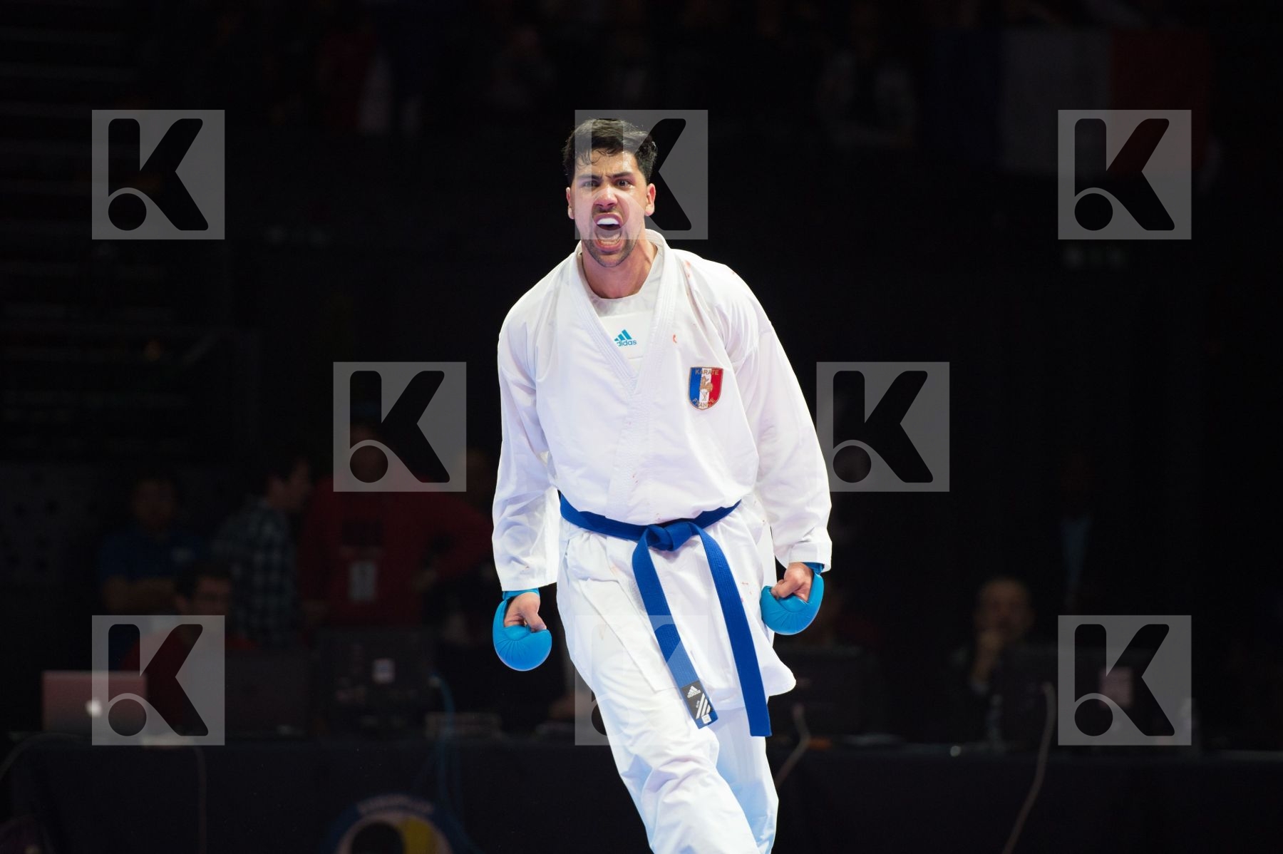 84+ Kg Bendiab Salim france Greece kumite Male margaritopoulos s