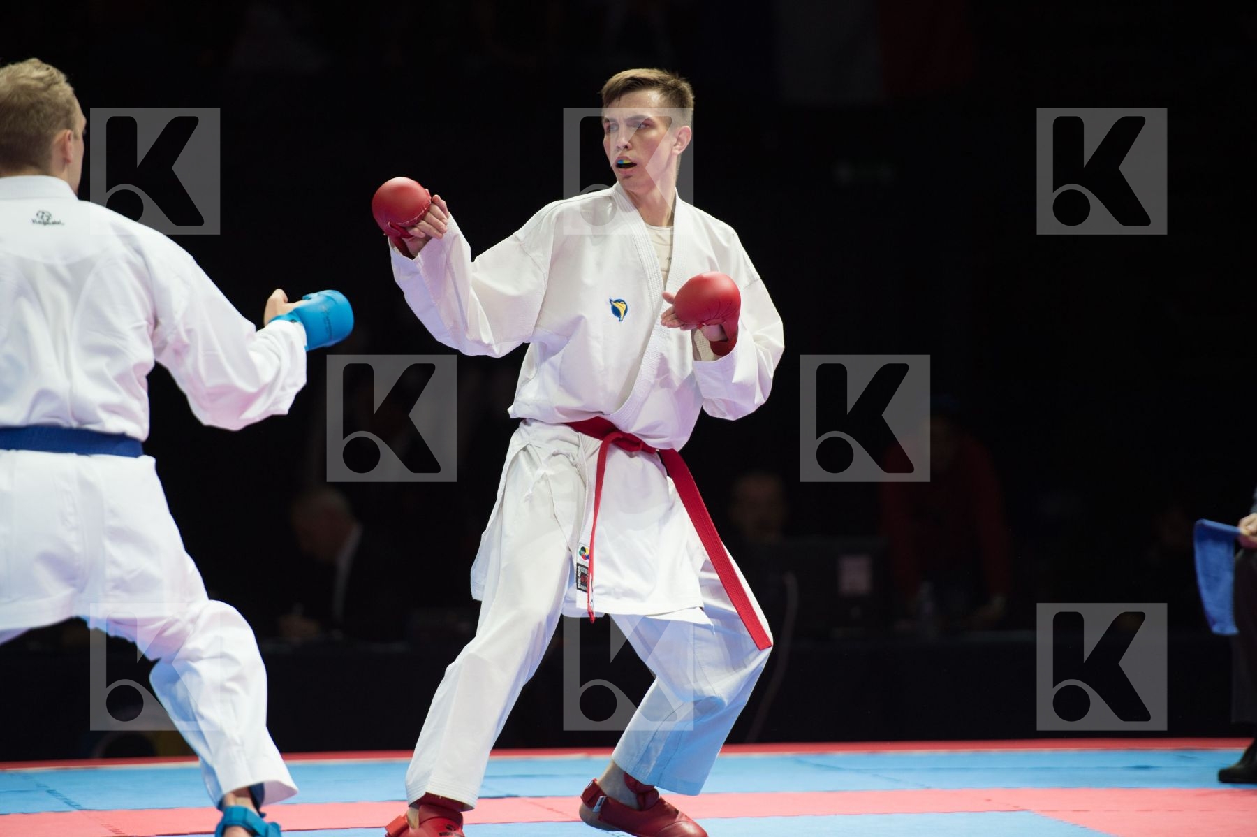 -84 Kg Bitsch Noah Chobotar Valeri Germany kumite Male semi-fina