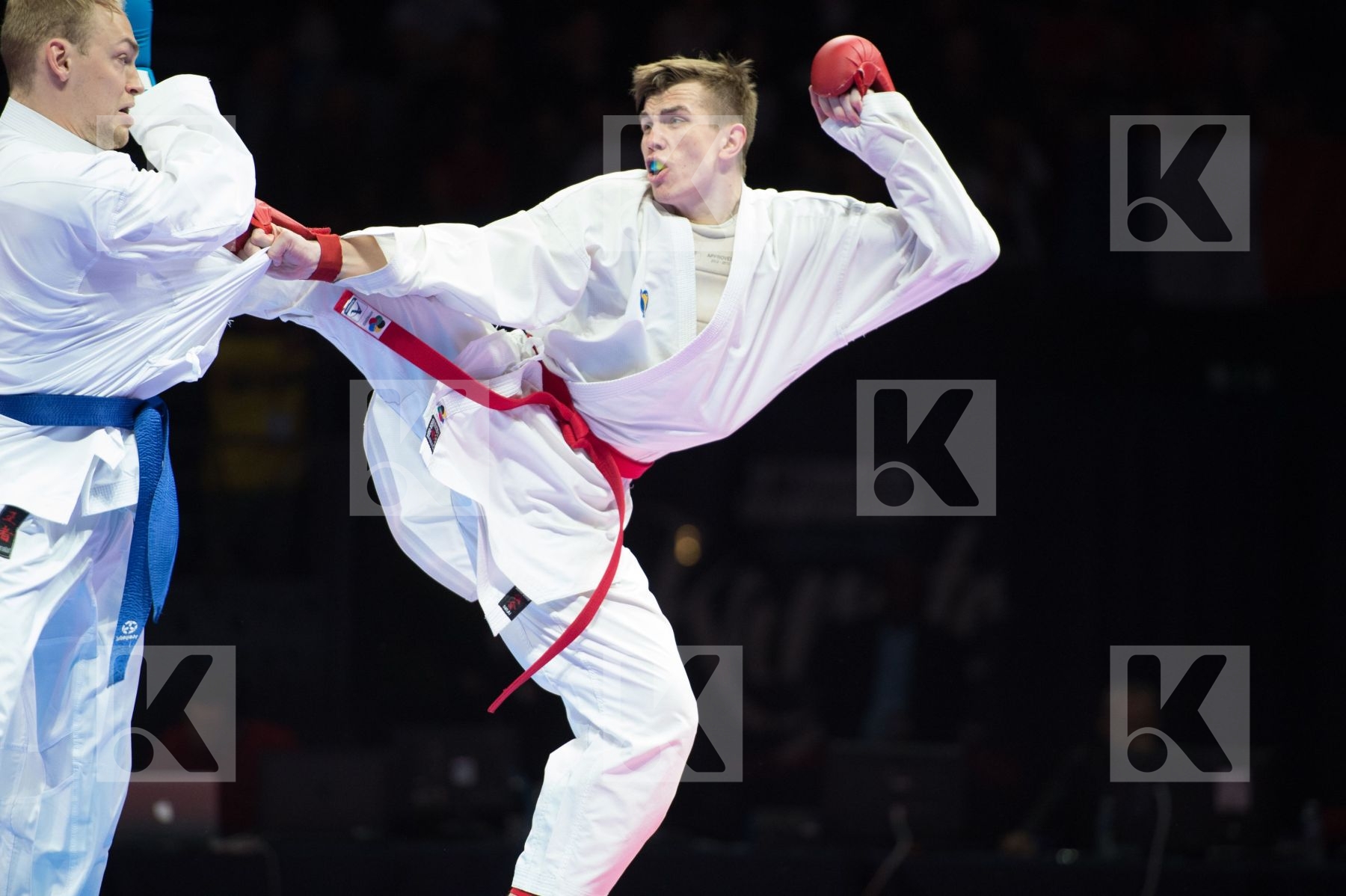 -84 Kg Bitsch Noah Chobotar Valeri Germany kumite Male semi-fina