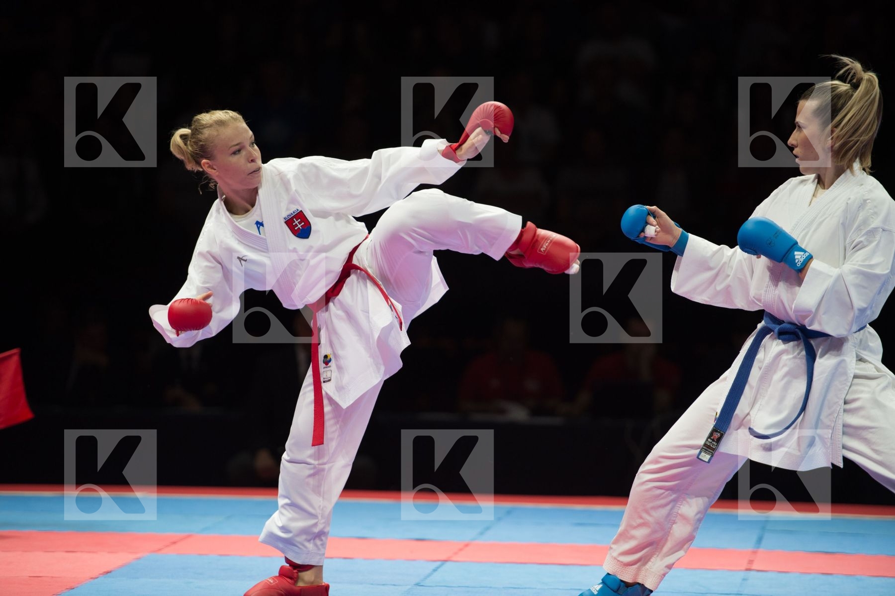 -61 Kg Croatia Female kumite Lenard Ana semi-final Slovakia Such