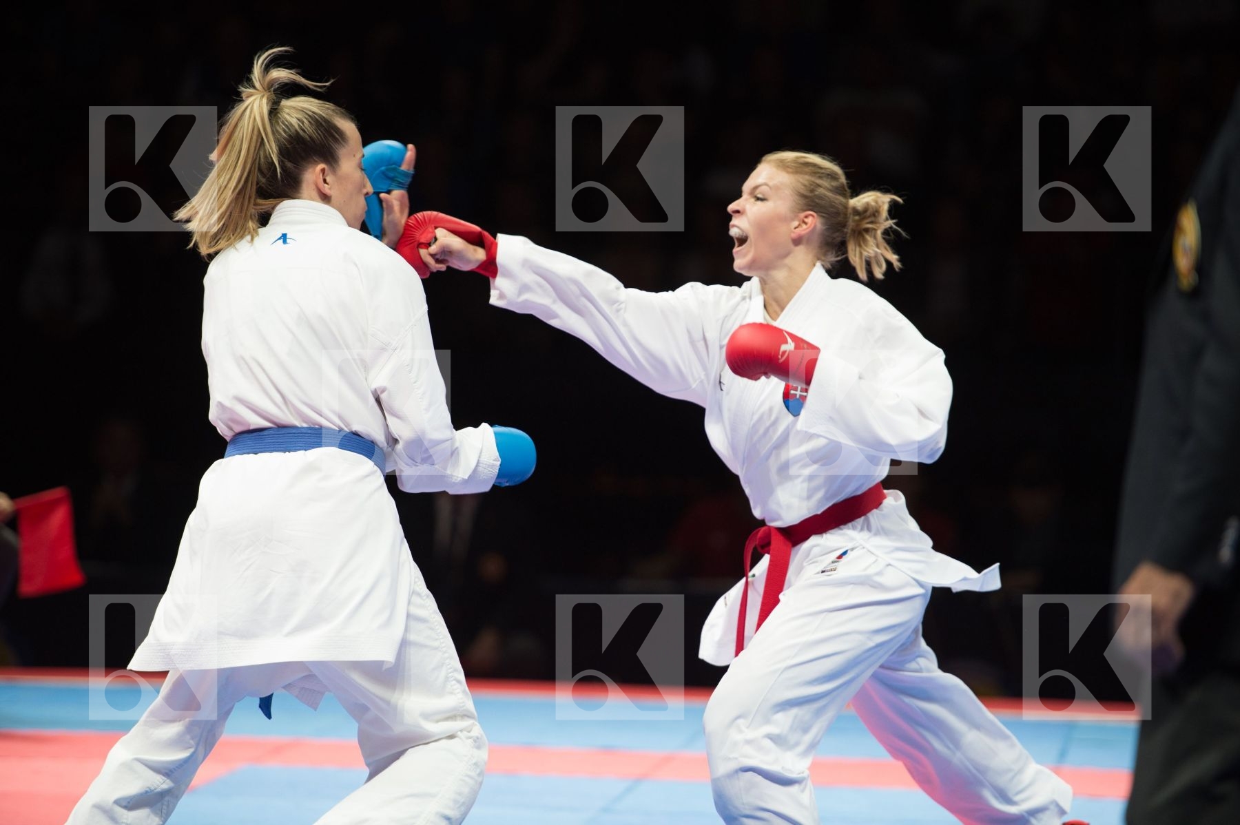 -61 Kg Croatia Female kumite Lenard Ana semi-final Slovakia Such