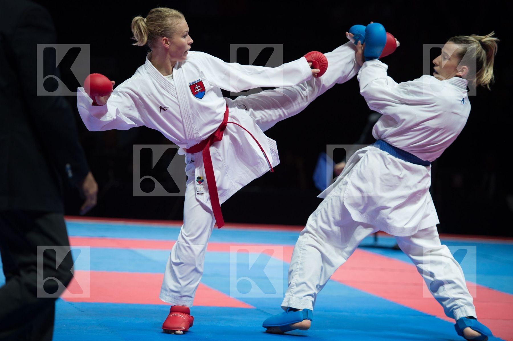 -61 Kg Croatia Female kumite Lenard Ana semi-final Slovakia Such