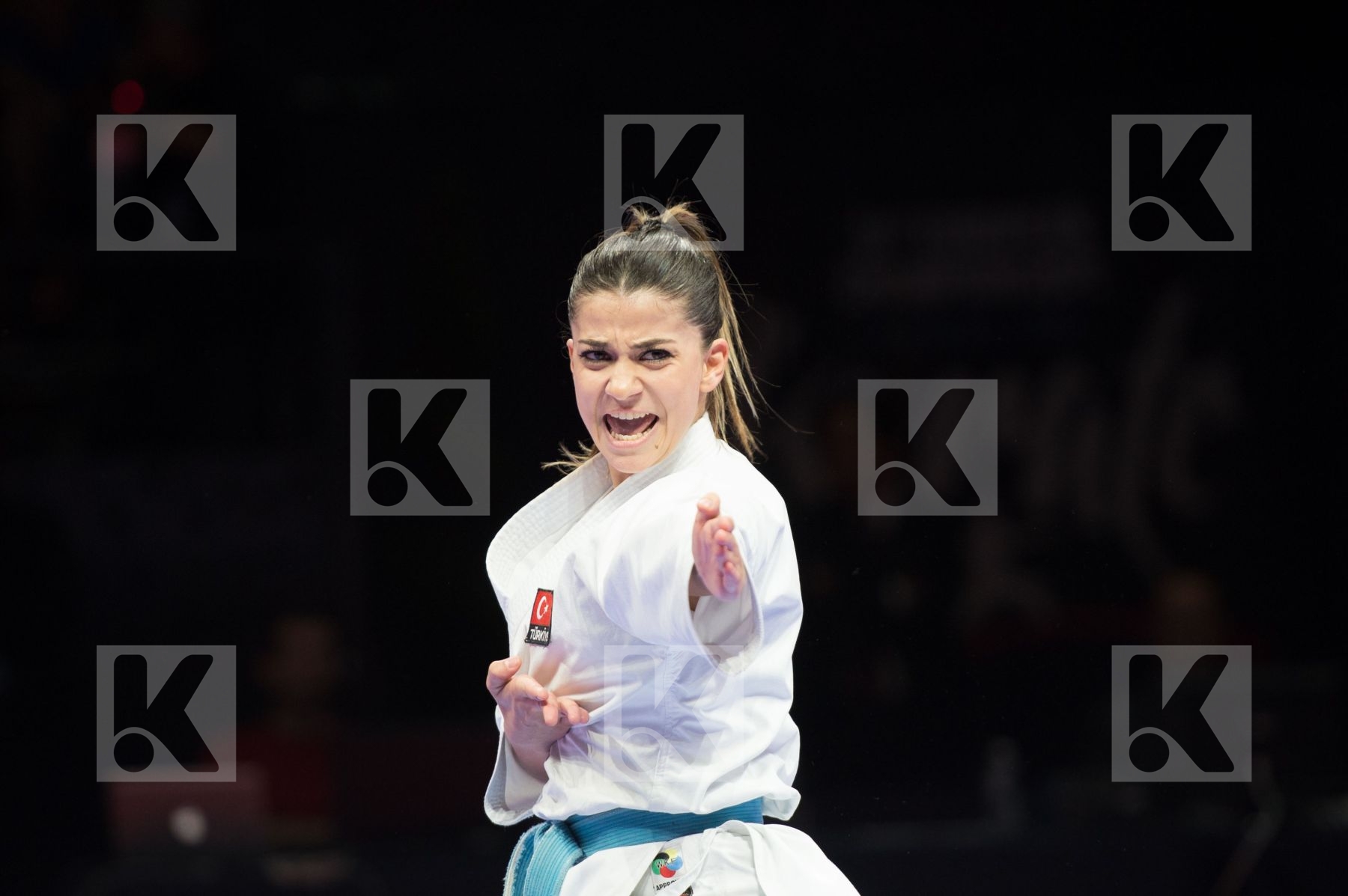 Bozan Dilara female kata semi-final Slovakia Turkey