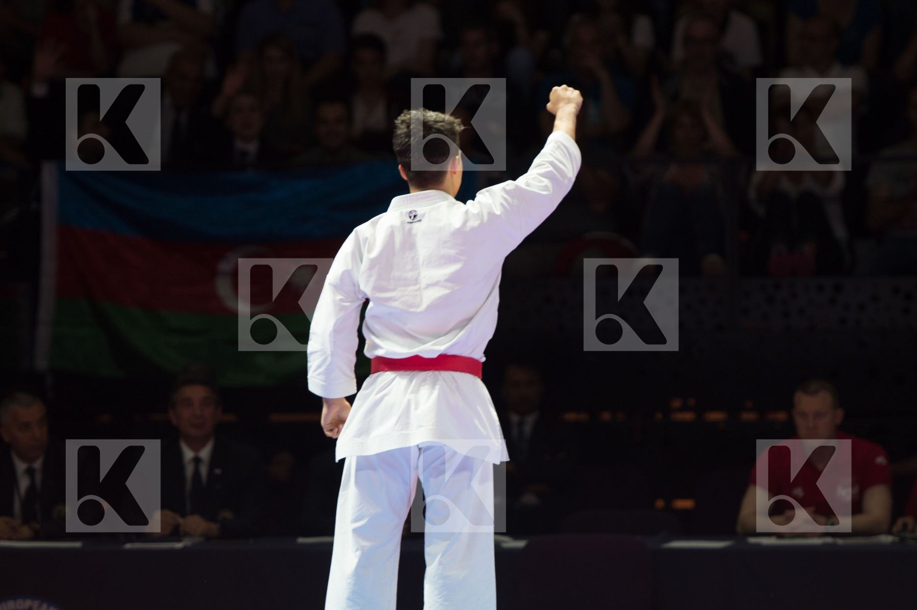 Azerbaijan Heydarov Roman kata Male semi-final
