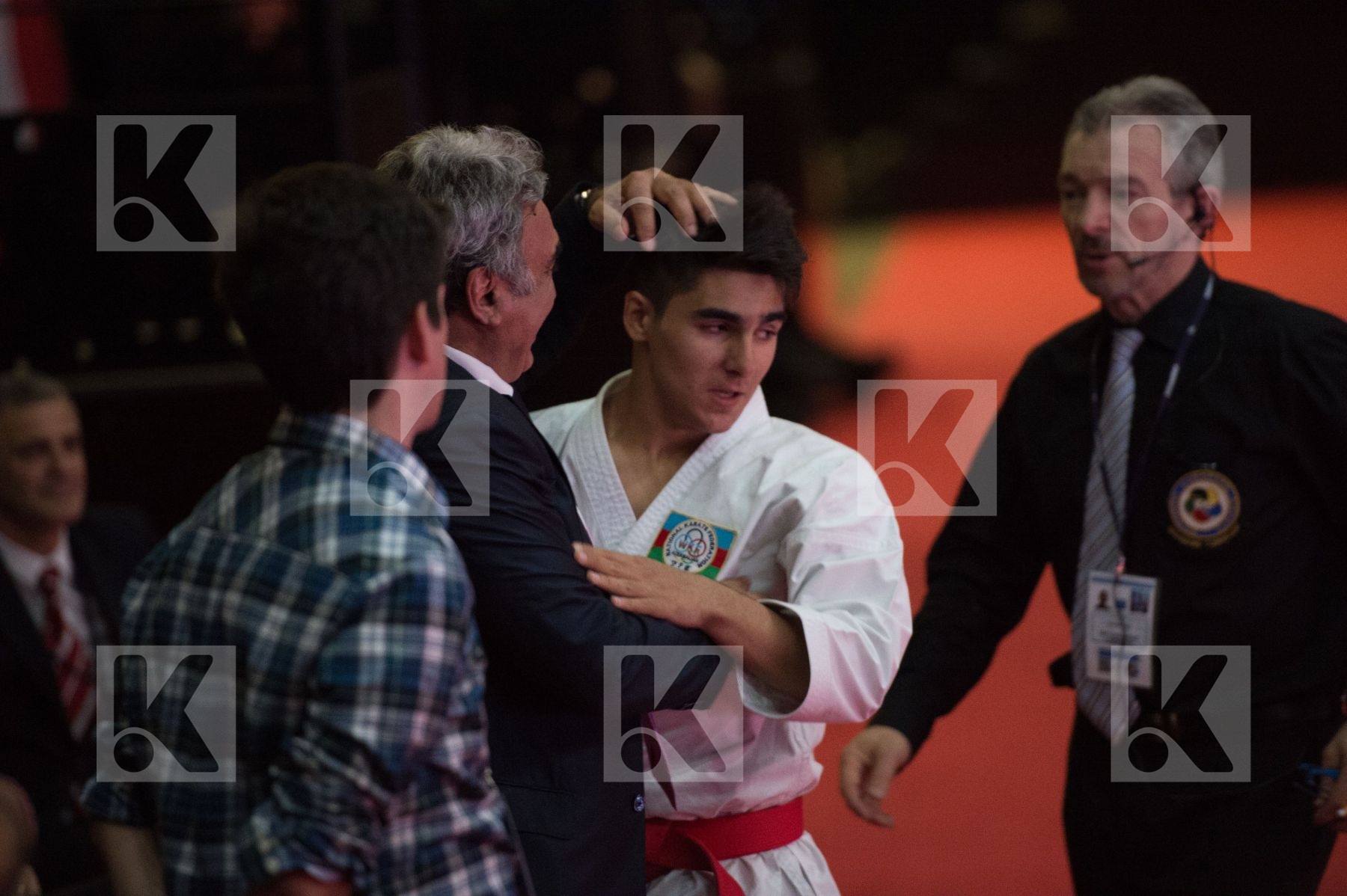 Azerbaijan Heydarov Roman kata Male semi-final
