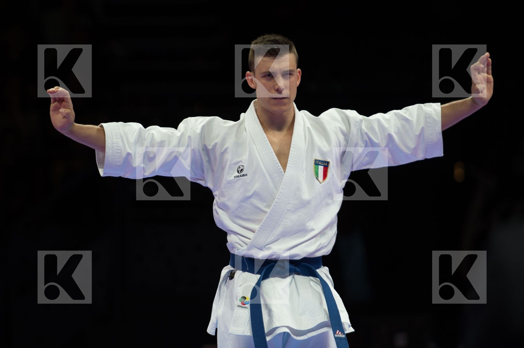 Busato Mattia italy kata Male semi-final