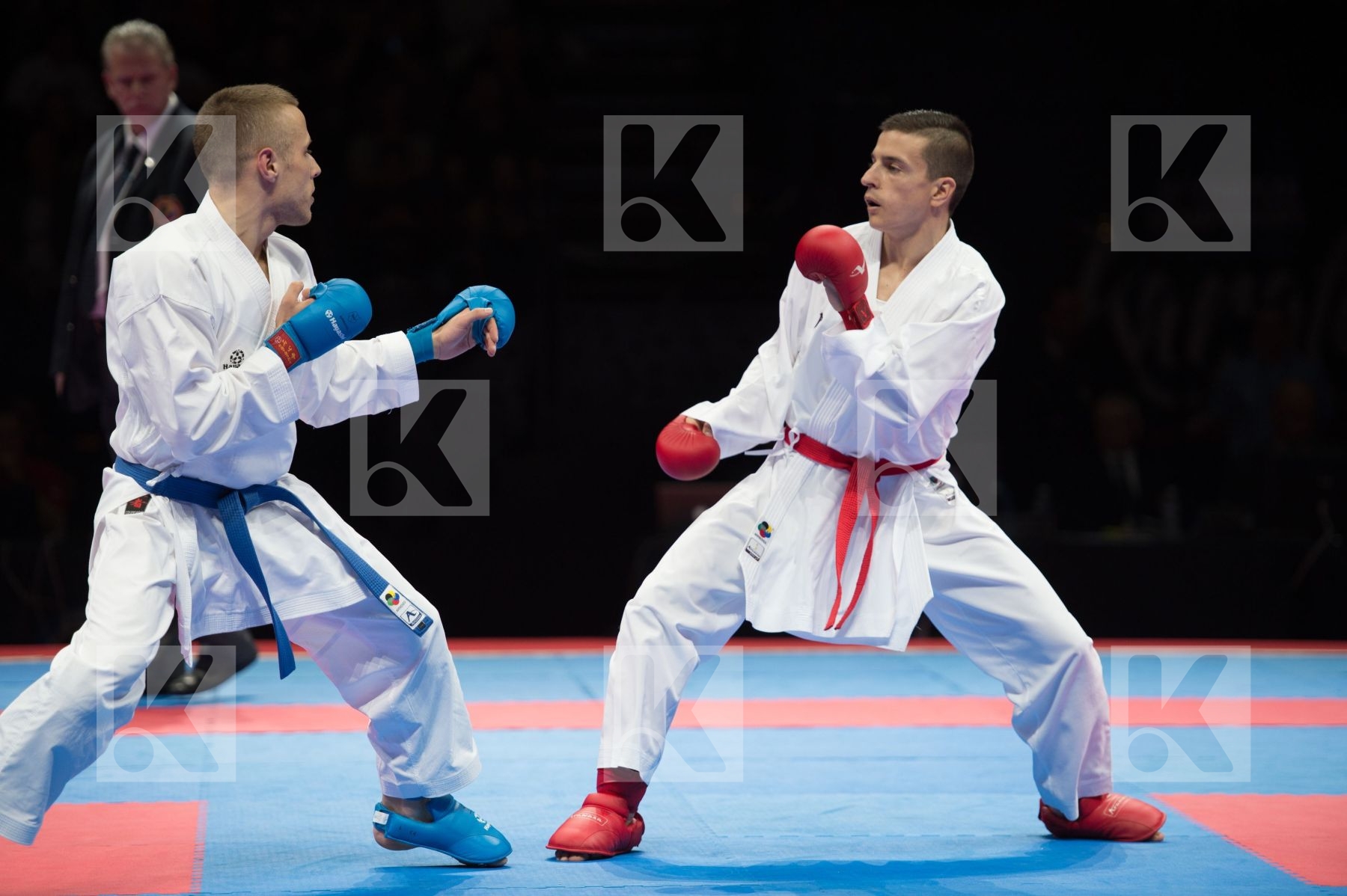 -60 Kg Fyr Of Macedonia kalnins kalvis latvia male kumite Pavlov