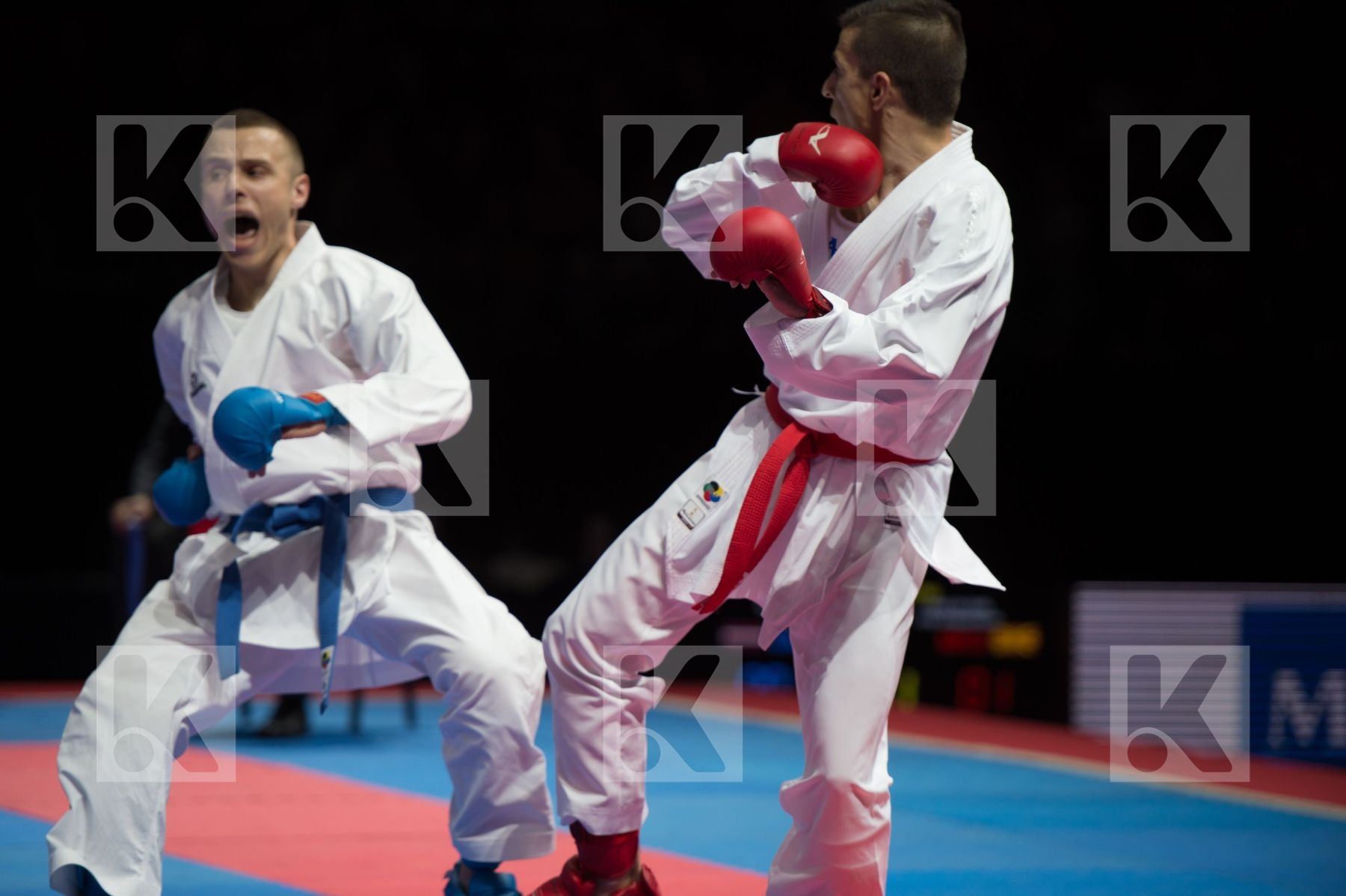 -60 Kg Fyr Of Macedonia kalnins kalvis latvia male kumite Pavlov