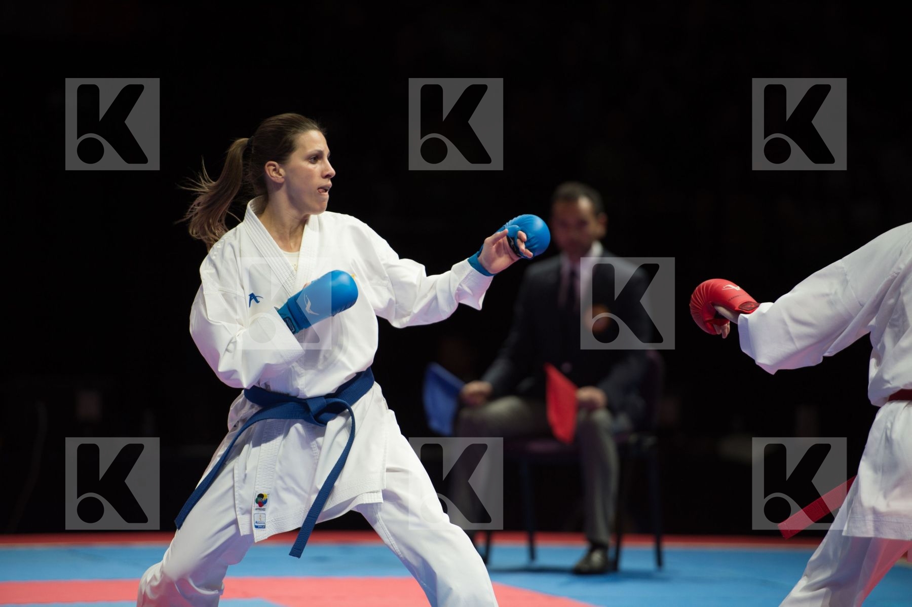 -50 Kg female kumite jovic anja Milivojcevic Jelena Montenegro s