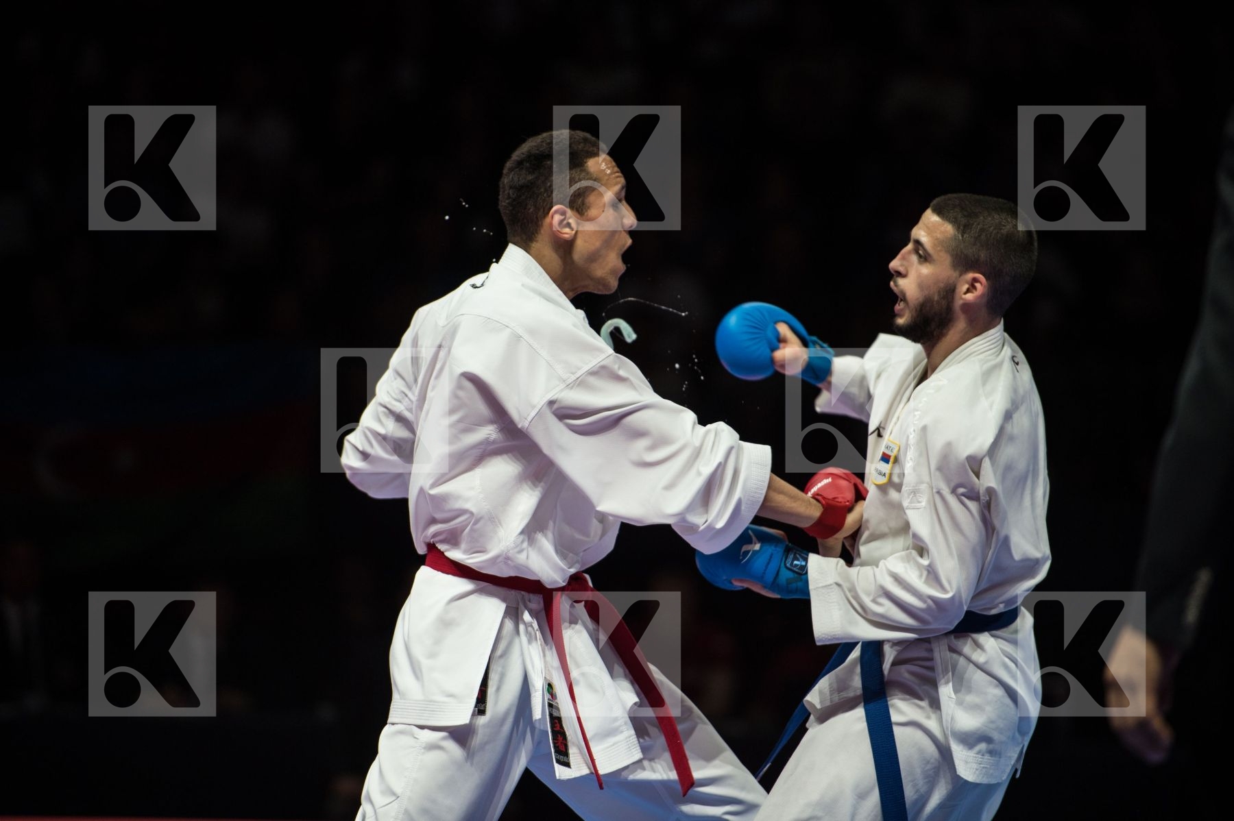 -67 Kg Hungary joksic stefan male kumite semi-final Serbia Tadis