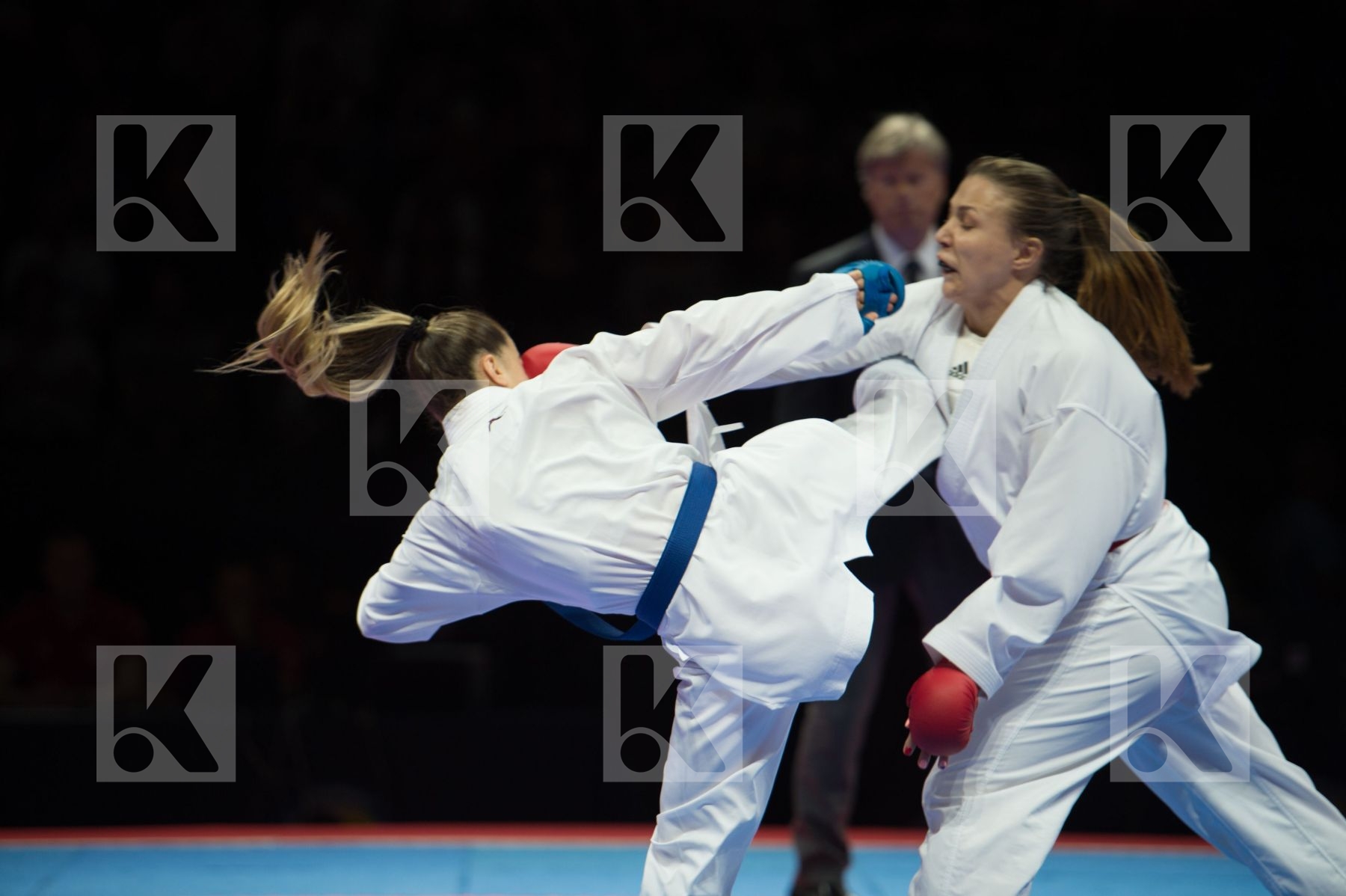 Female kumite russian federation semi-final team Turkey