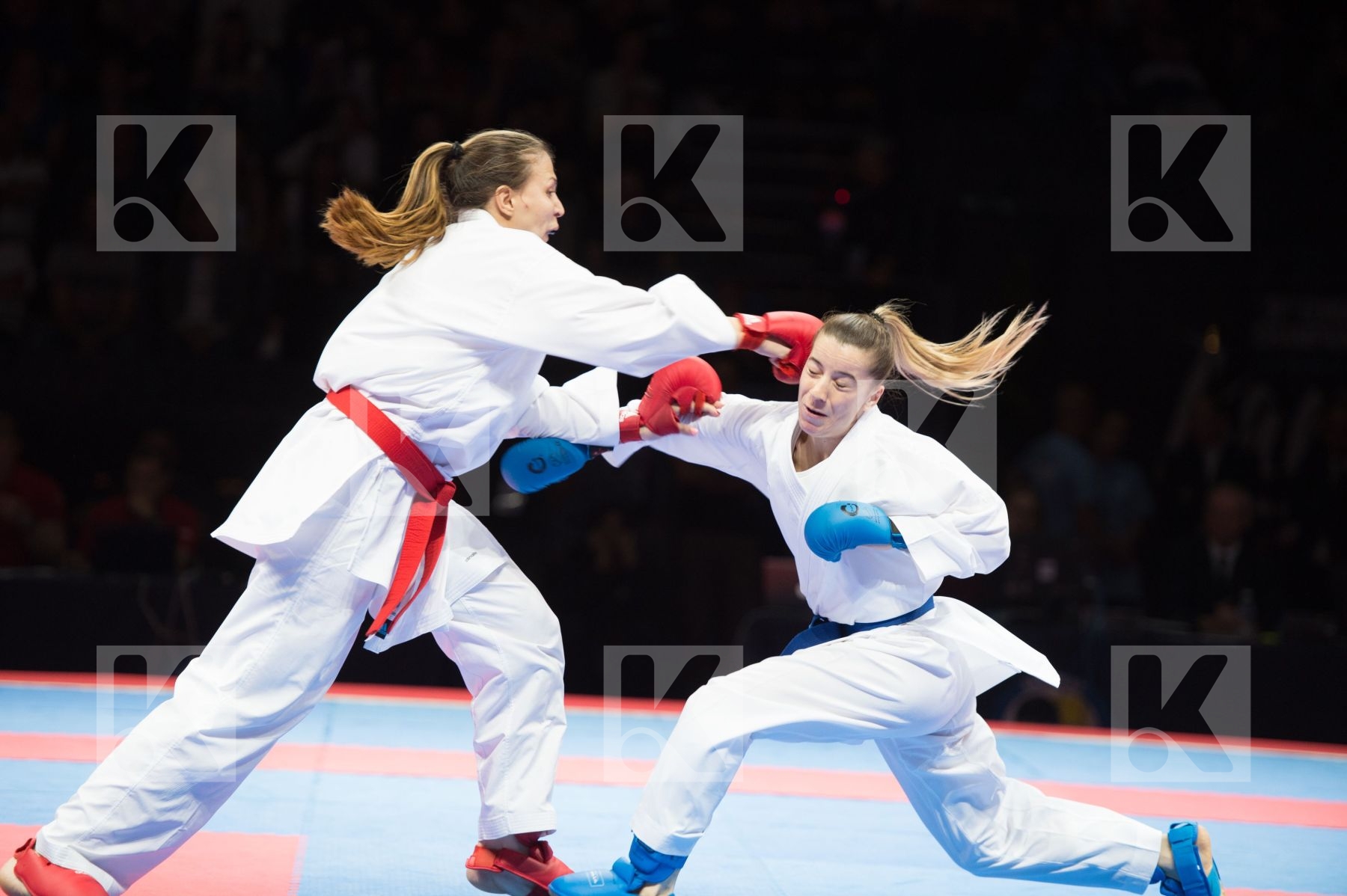 Female kumite russian federation semi-final team Turkey