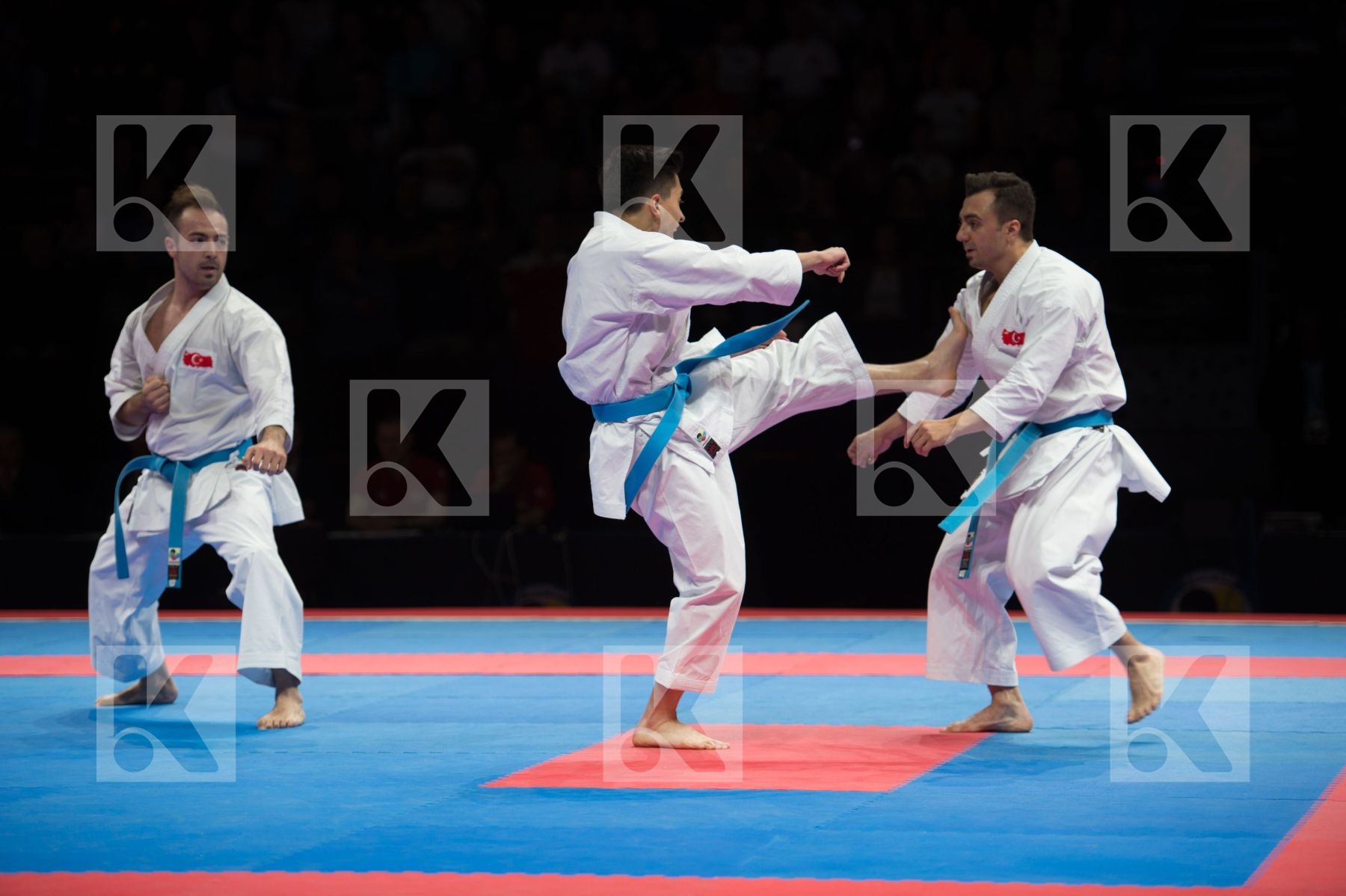 kata Male semi-final team Turkey