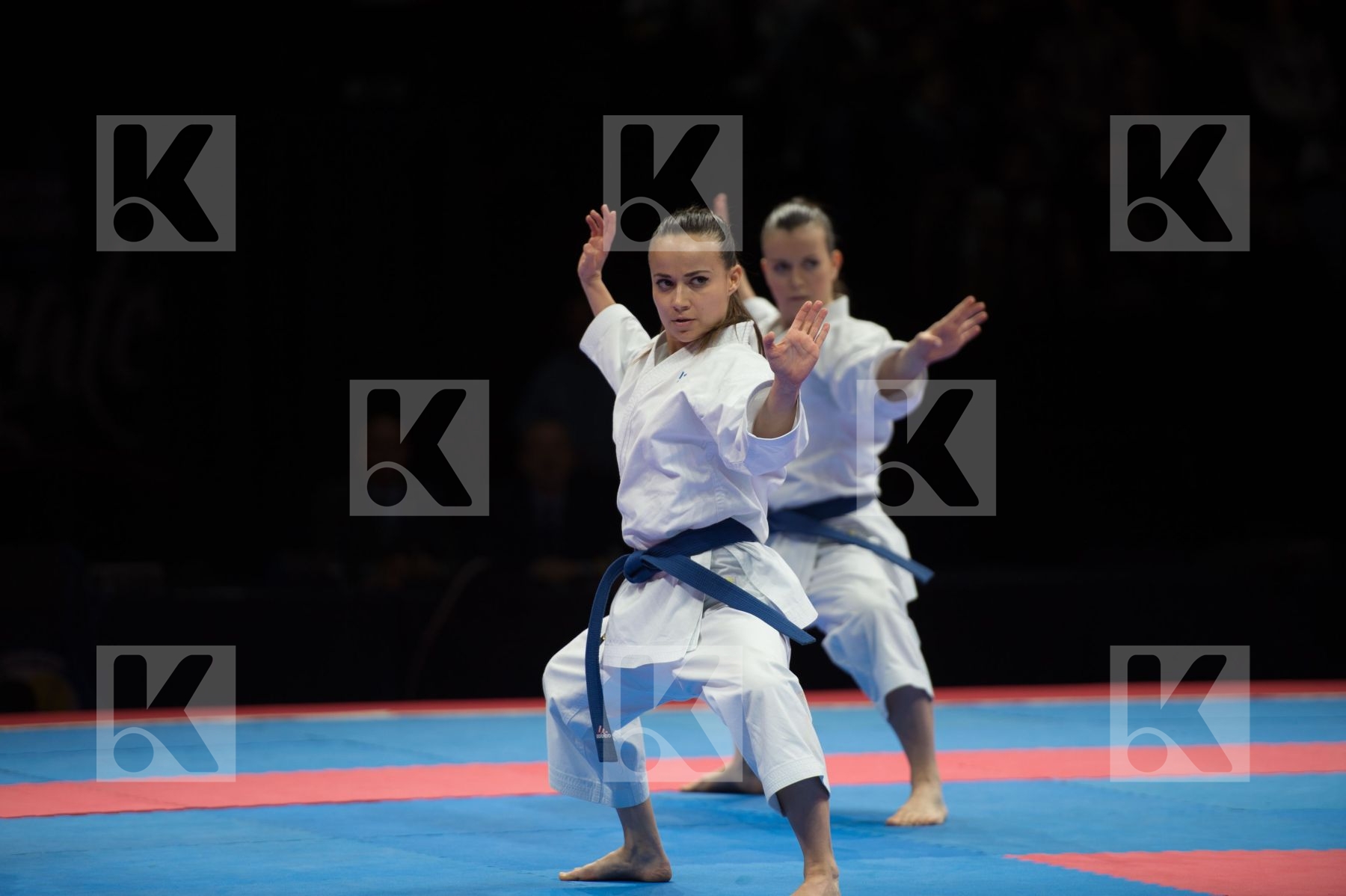 Female italy kata semi-final team