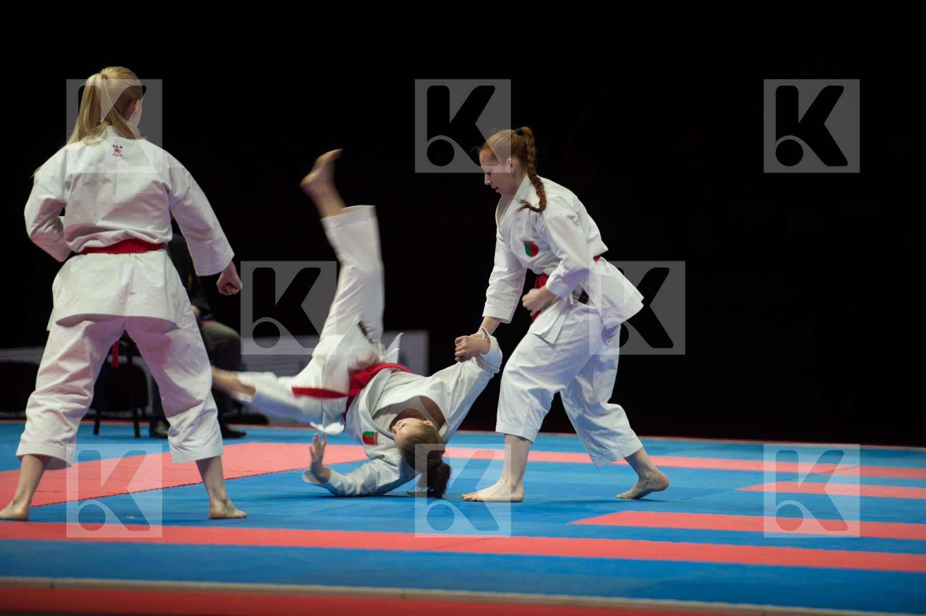 Belarus Female kata semi-final team