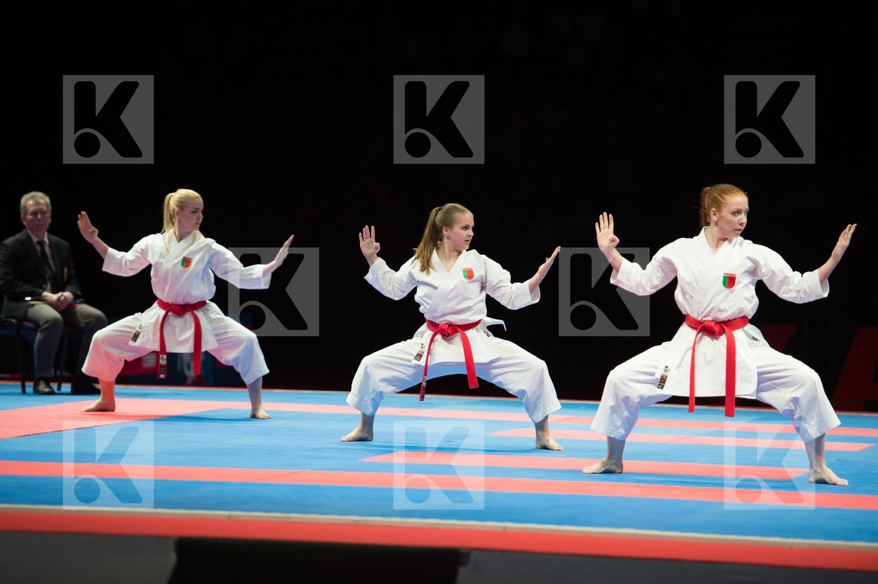 Belarus Female kata semi-final team