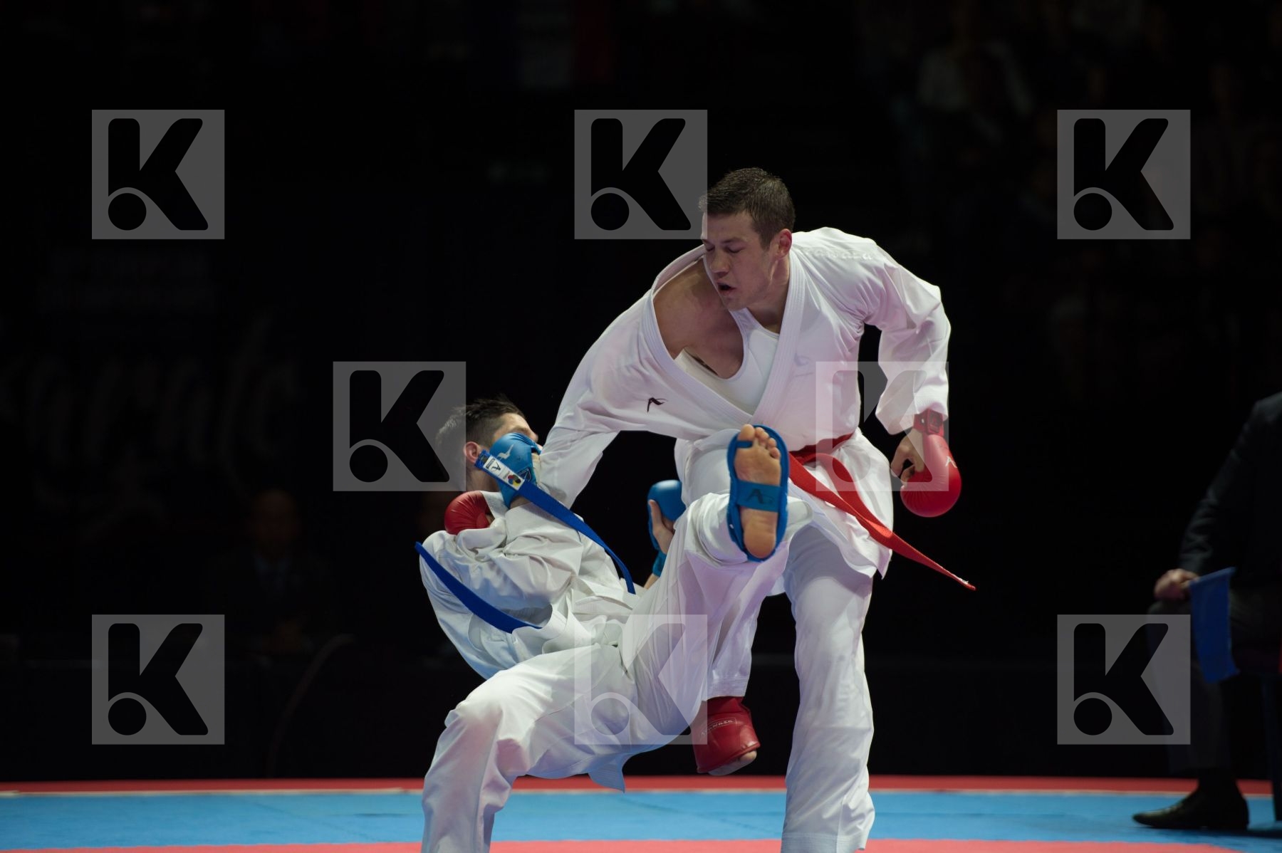 kumite Male netherlands semi-final Serbia team