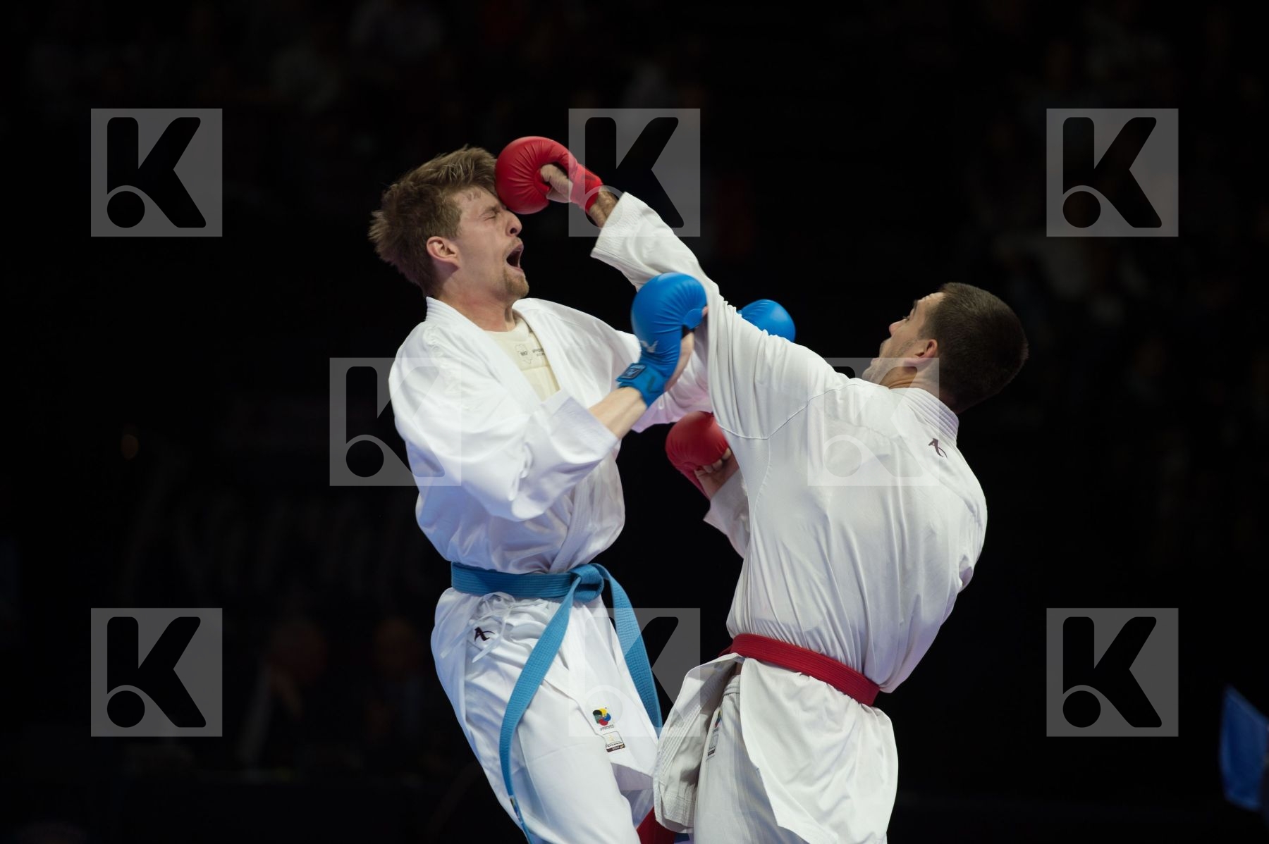 kumite Male netherlands semi-final Serbia team
