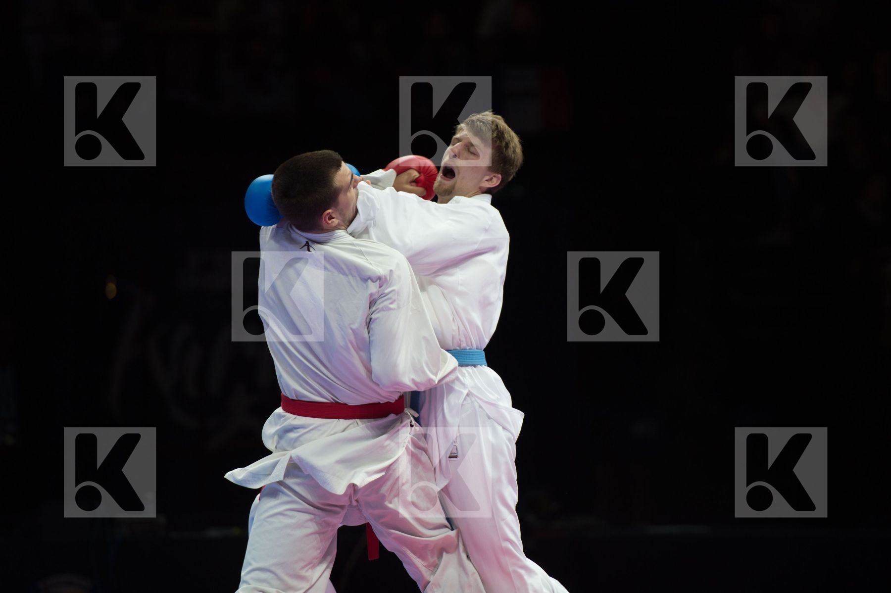 kumite Male netherlands semi-final Serbia team