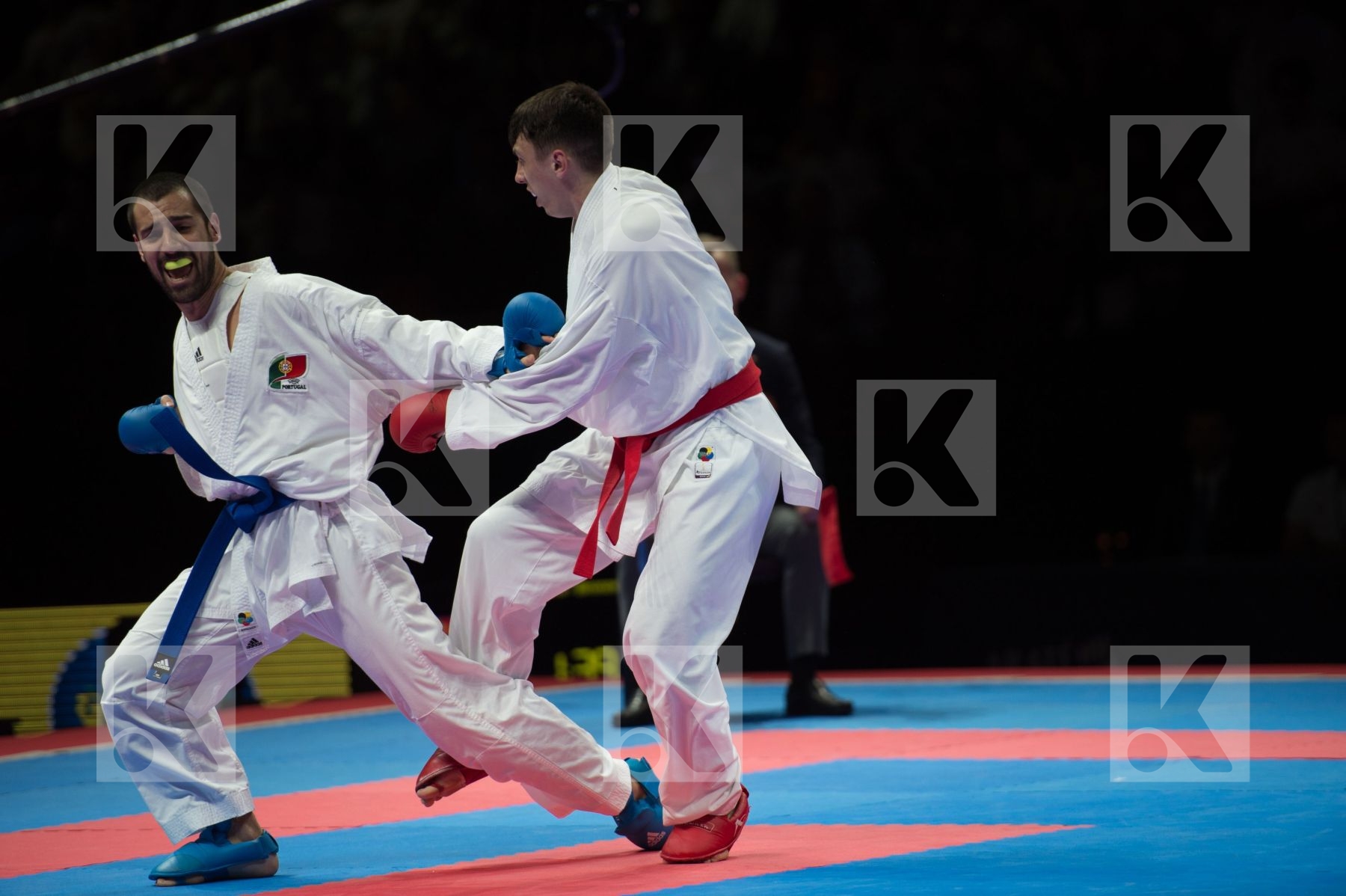 kumite Male Portugal semi-final team Ukraine