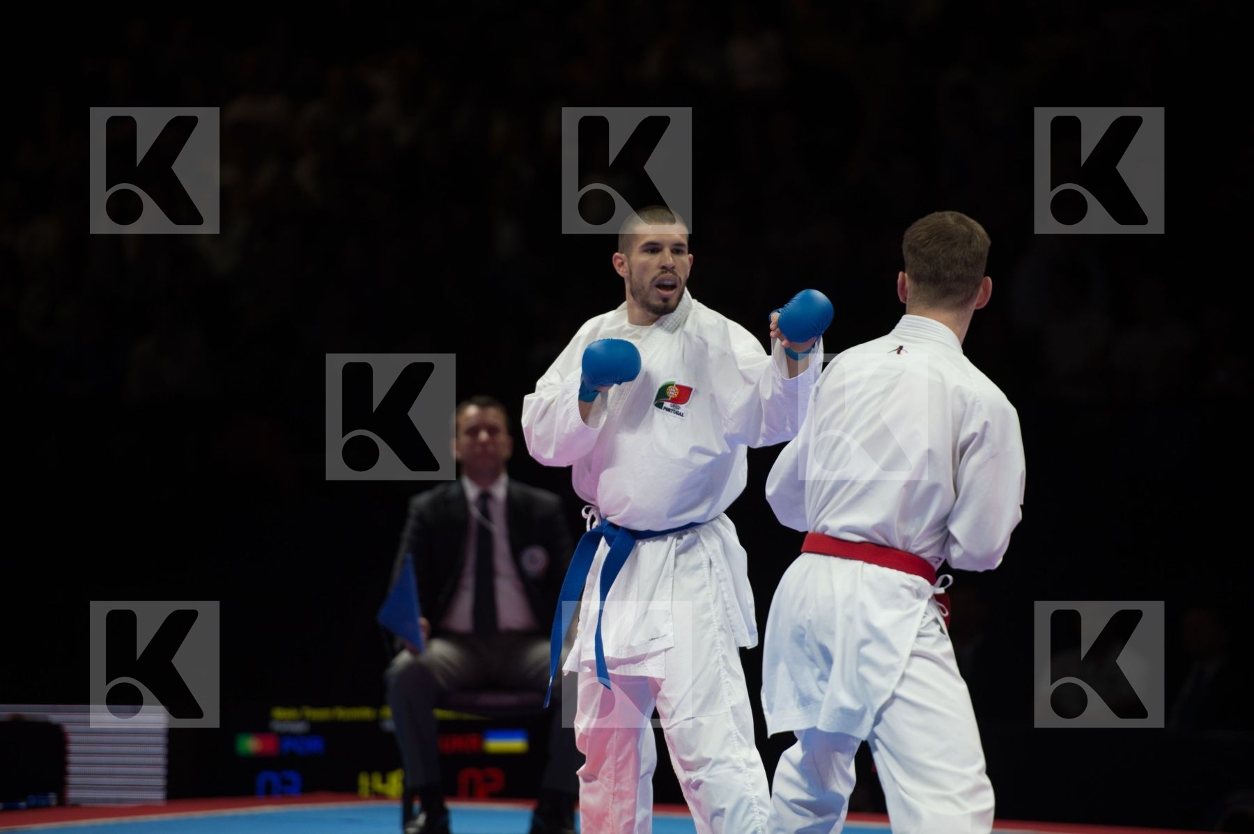 kumite Male Portugal semi-final team Ukraine