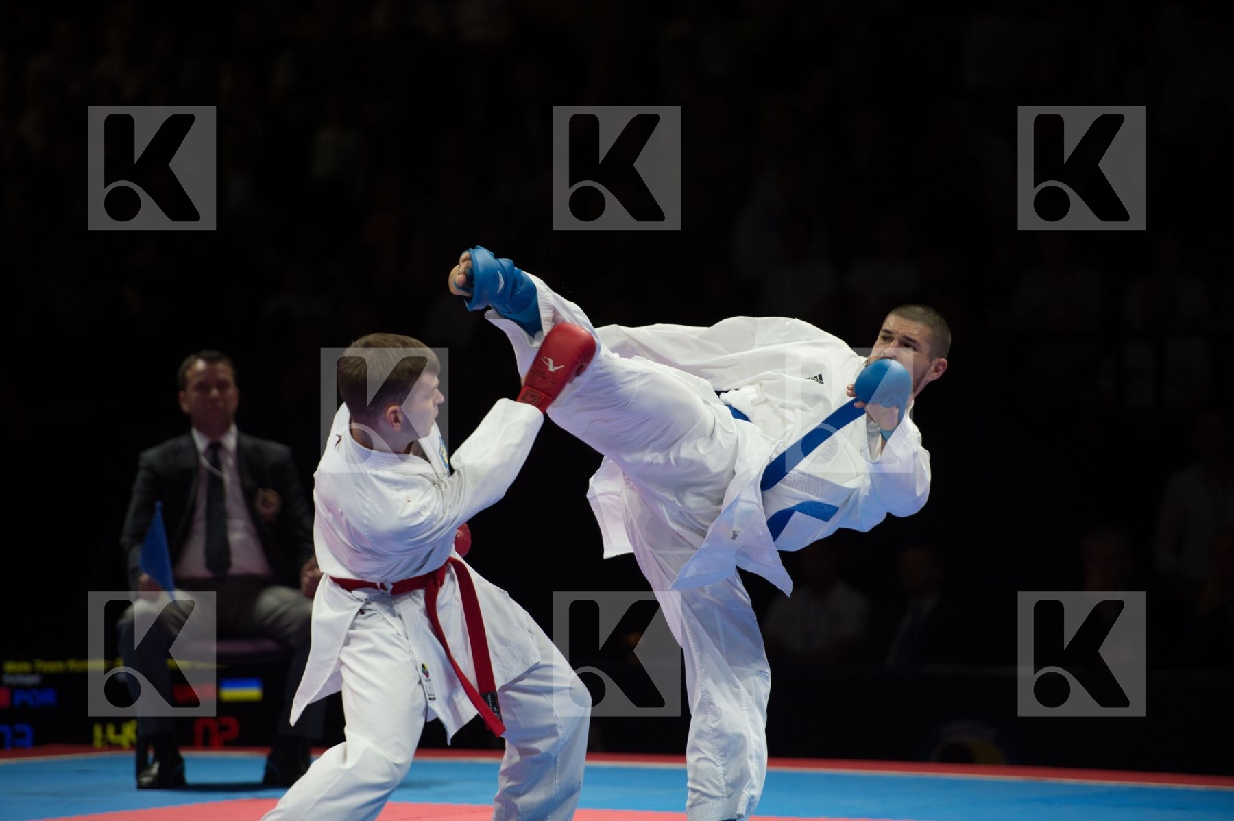 kumite Male Portugal semi-final team Ukraine