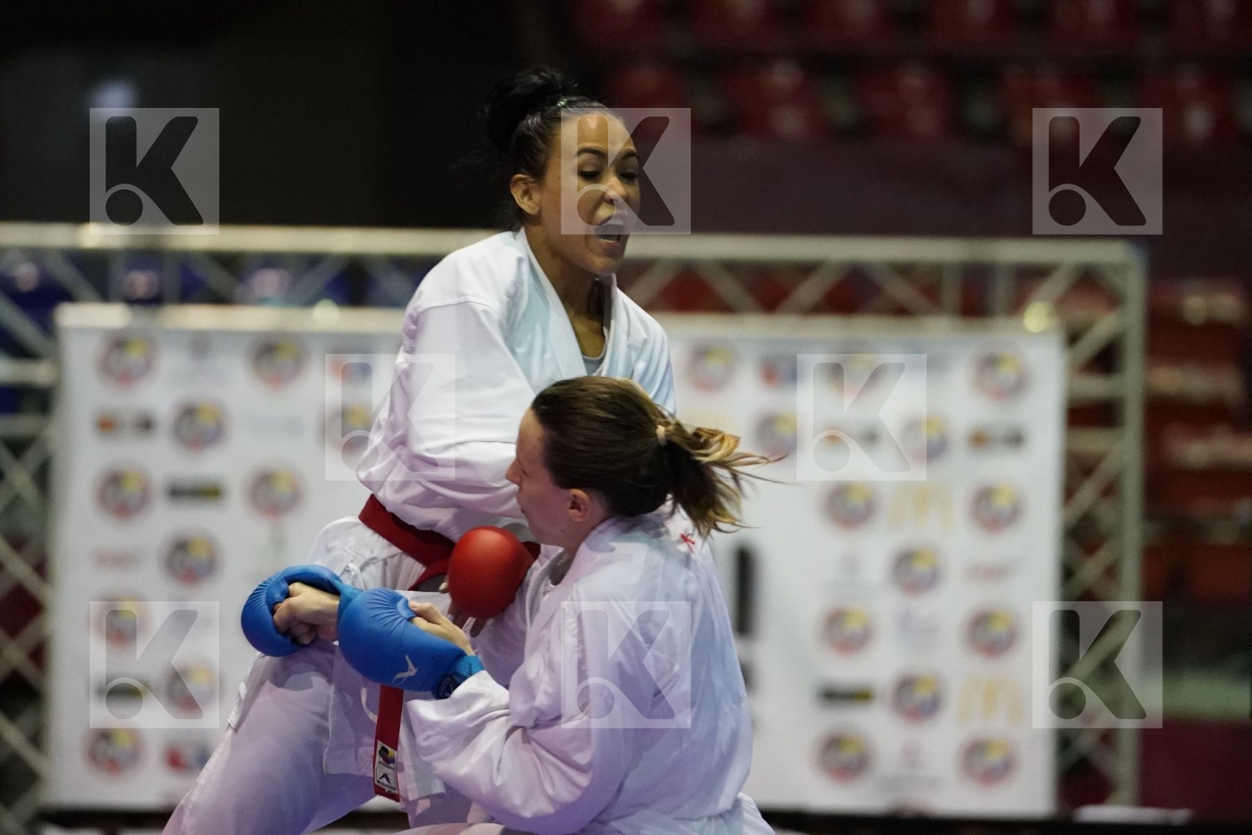 MOLINA OMAIRA (VENEZUELA) vs WASOWICZ MAYA (USA) in Senior Kumite 84+ Kg - Final bout