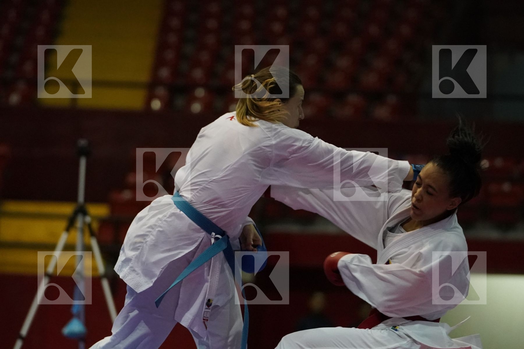 MOLINA OMAIRA (VENEZUELA) vs WASOWICZ MAYA (USA) in Senior Kumite 84+ Kg - Final bout
