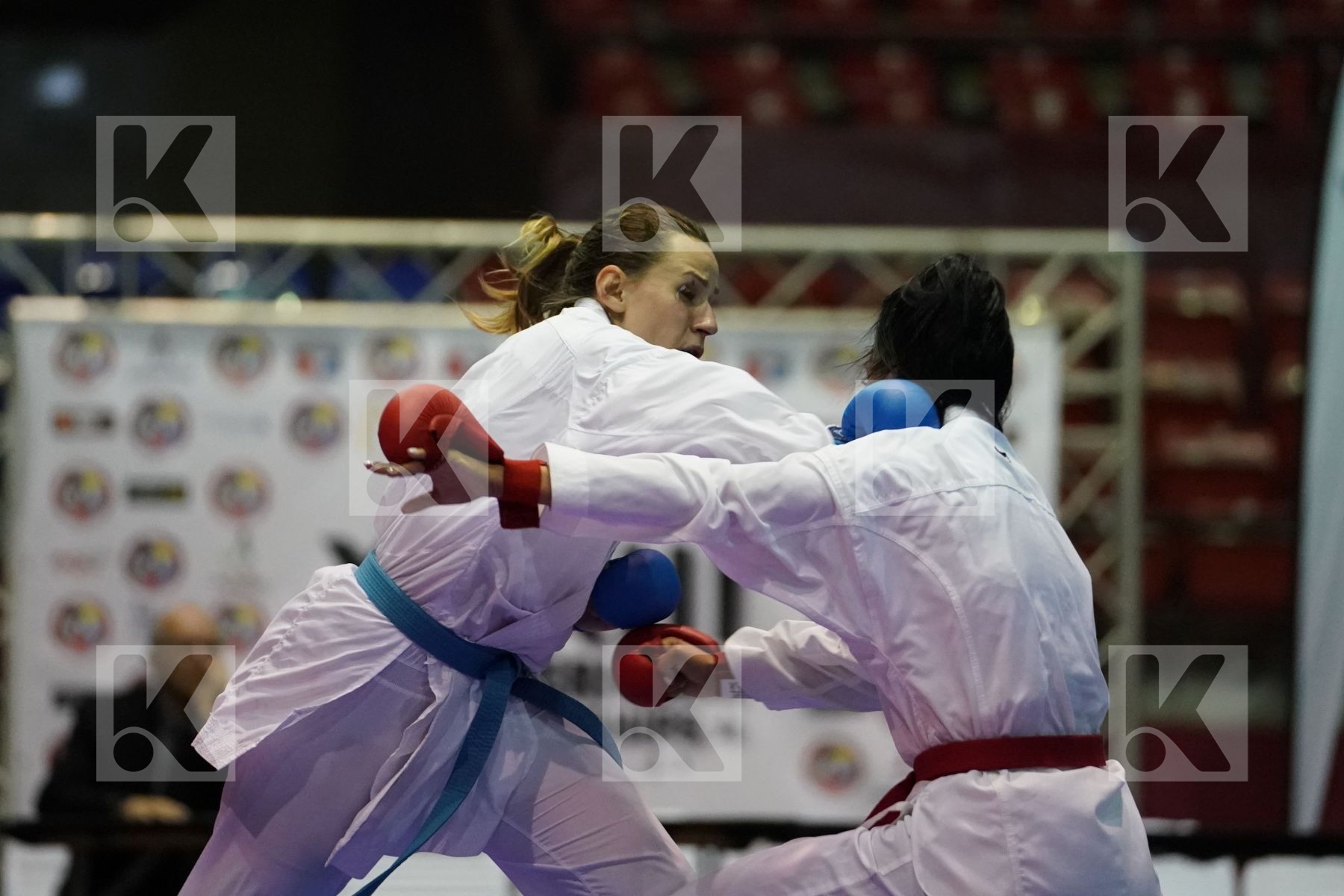 MOLINA OMAIRA (VENEZUELA) vs WASOWICZ MAYA (USA) in Senior Kumite 84+ Kg - Final bout