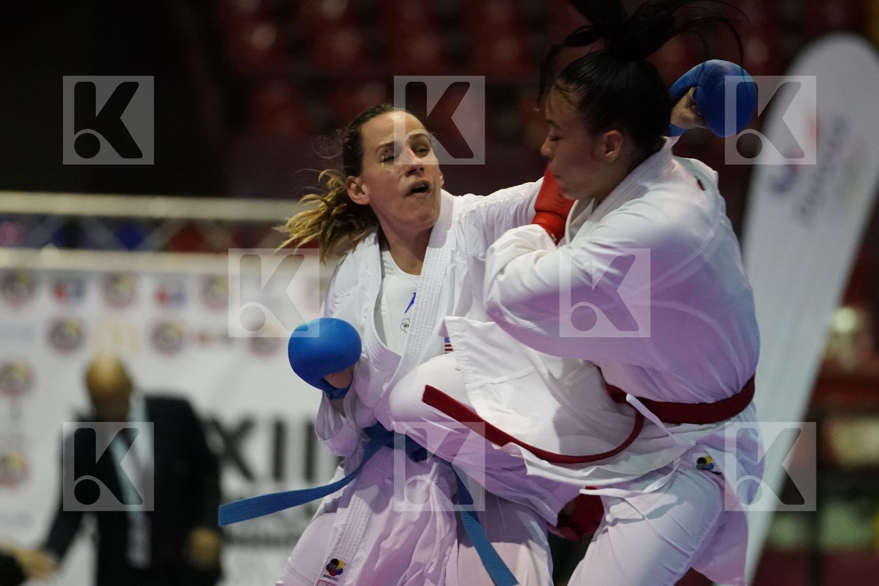 MOLINA OMAIRA (VENEZUELA) vs WASOWICZ MAYA (USA) in Senior Kumite 84+ Kg - Final bout