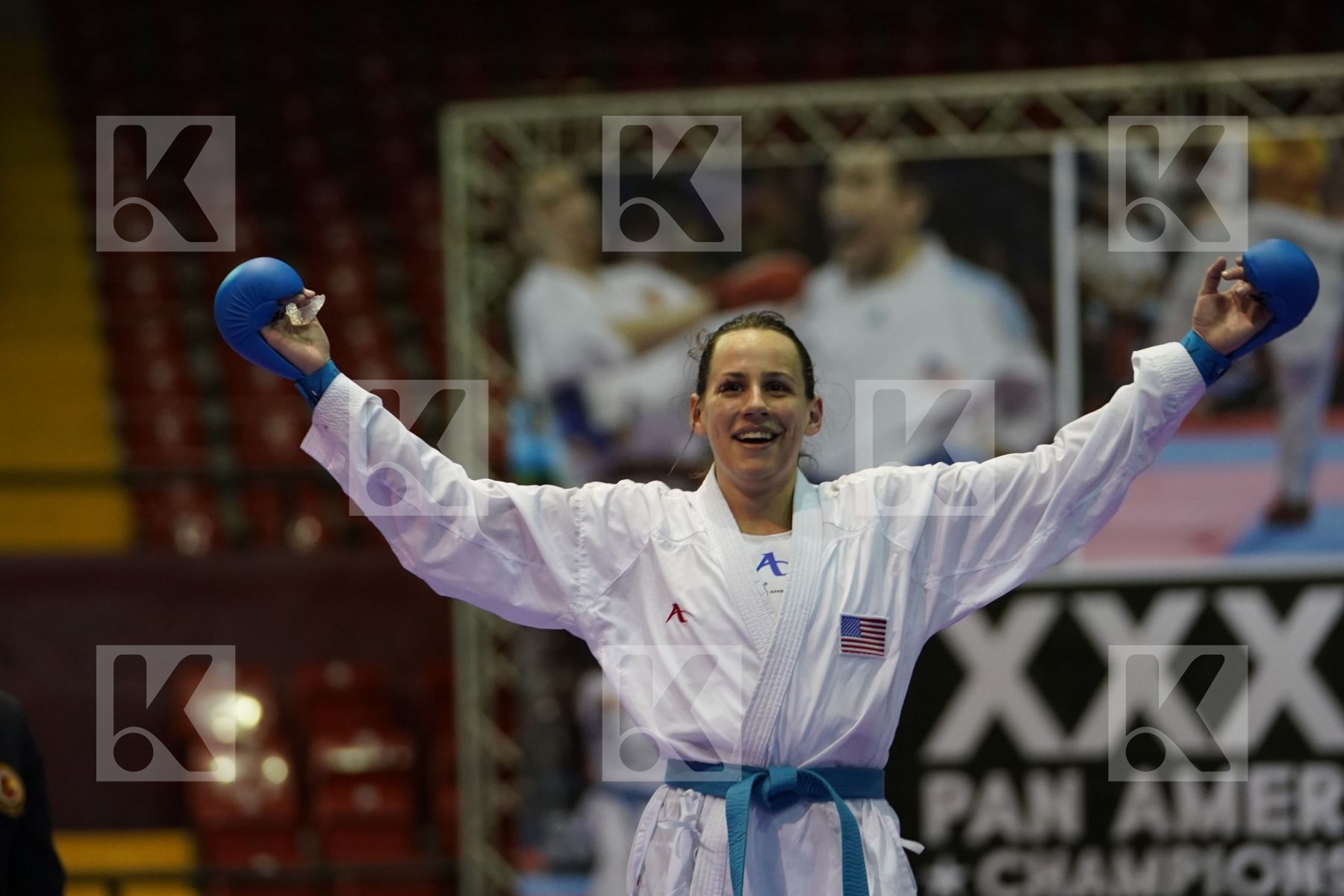 MOLINA OMAIRA (VENEZUELA) vs WASOWICZ MAYA (USA) in Senior Kumite 84+ Kg - Final bout