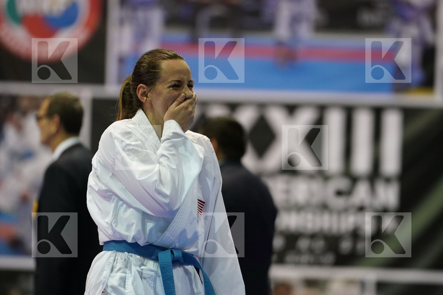 MOLINA OMAIRA (VENEZUELA) vs WASOWICZ MAYA (USA) in Senior Kumite 84+ Kg - Final bout