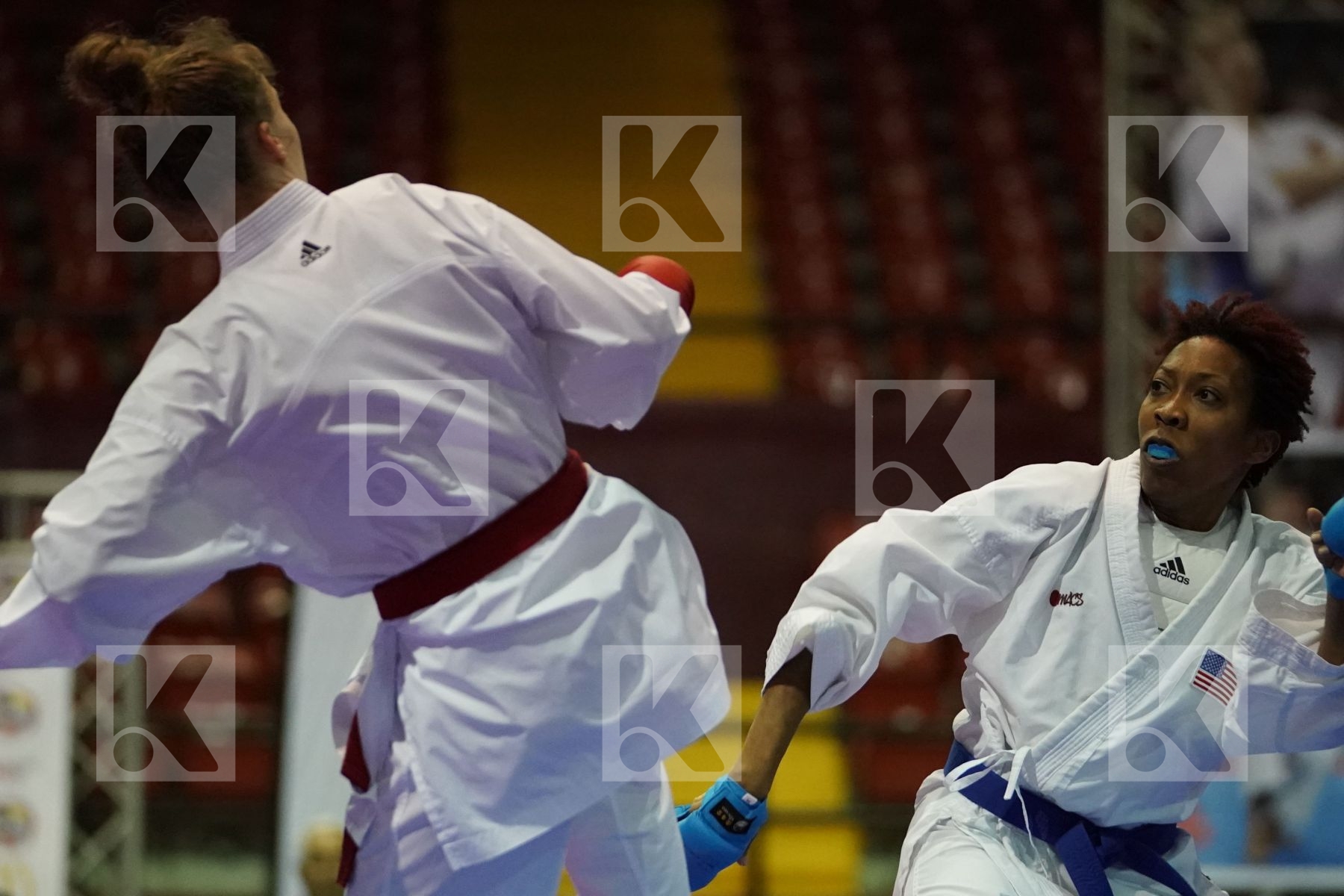 LINGL SKYLAR (USA) vs MURPHY CHERYL (USA) in Senior Kumite -68 Kg - Final bout