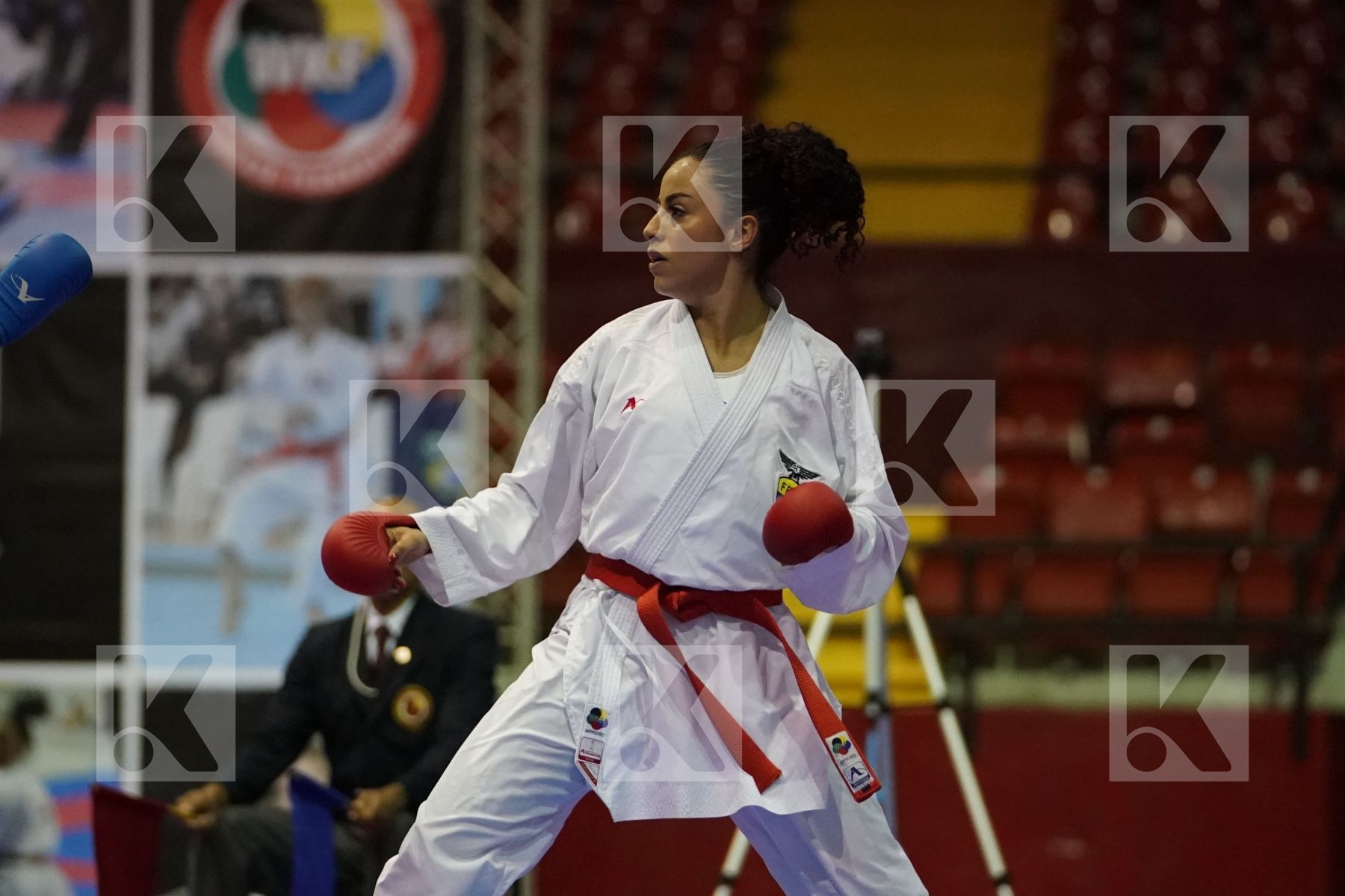 FACTOS JACQUELINE (ECUADOR) vs ARREOLA MERILLELA (MEXICO) in Senior Kumite -61 Kg - Final bout