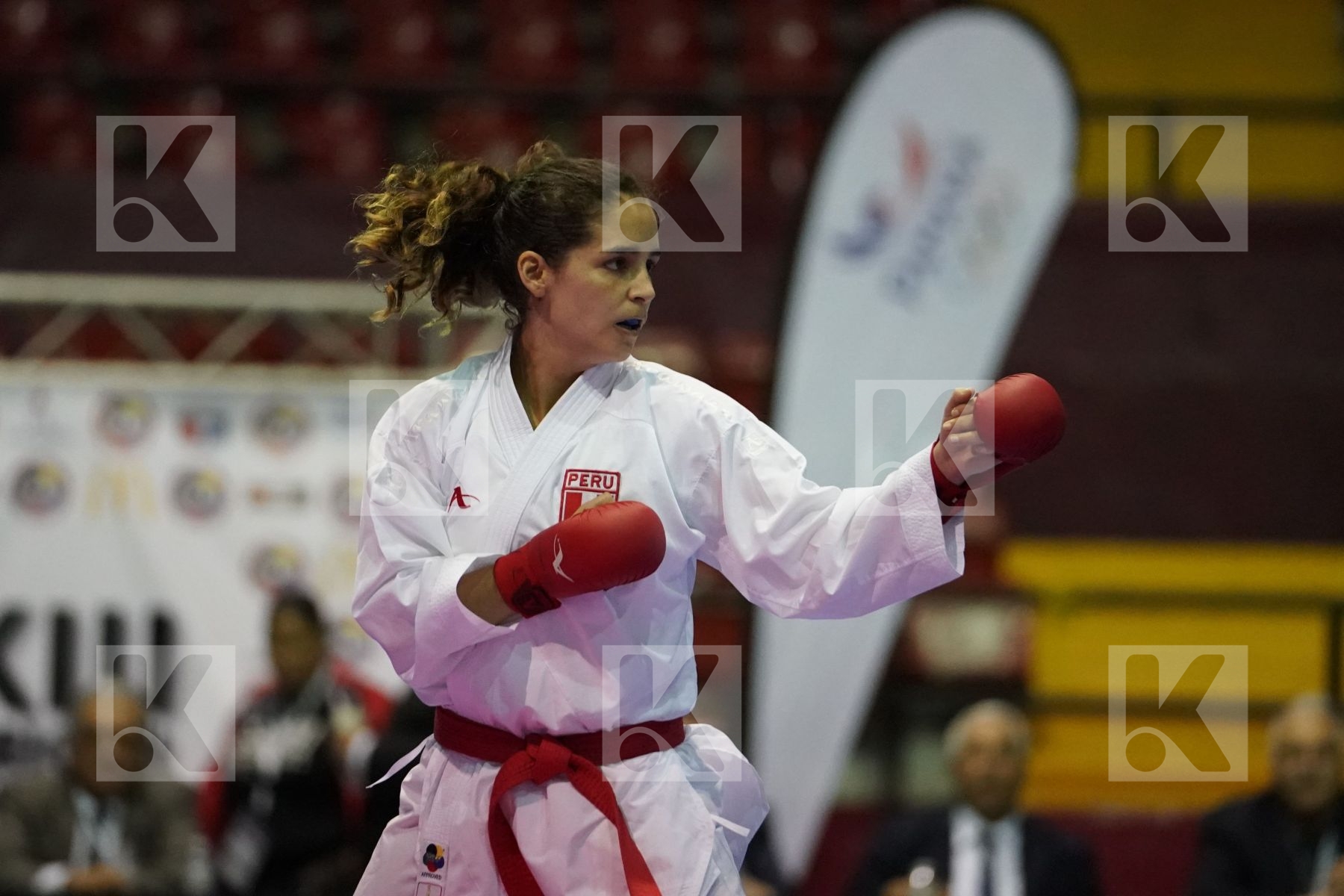 VINDROLA ALESSANDRA (PERU) vs CAMPBELL KATHRYN CANADA in Senior Kumite -55 Kg - Final bout